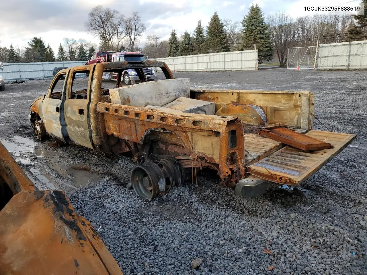 1GCJK33295F888619 2005 Chevrolet Silverado K3500
