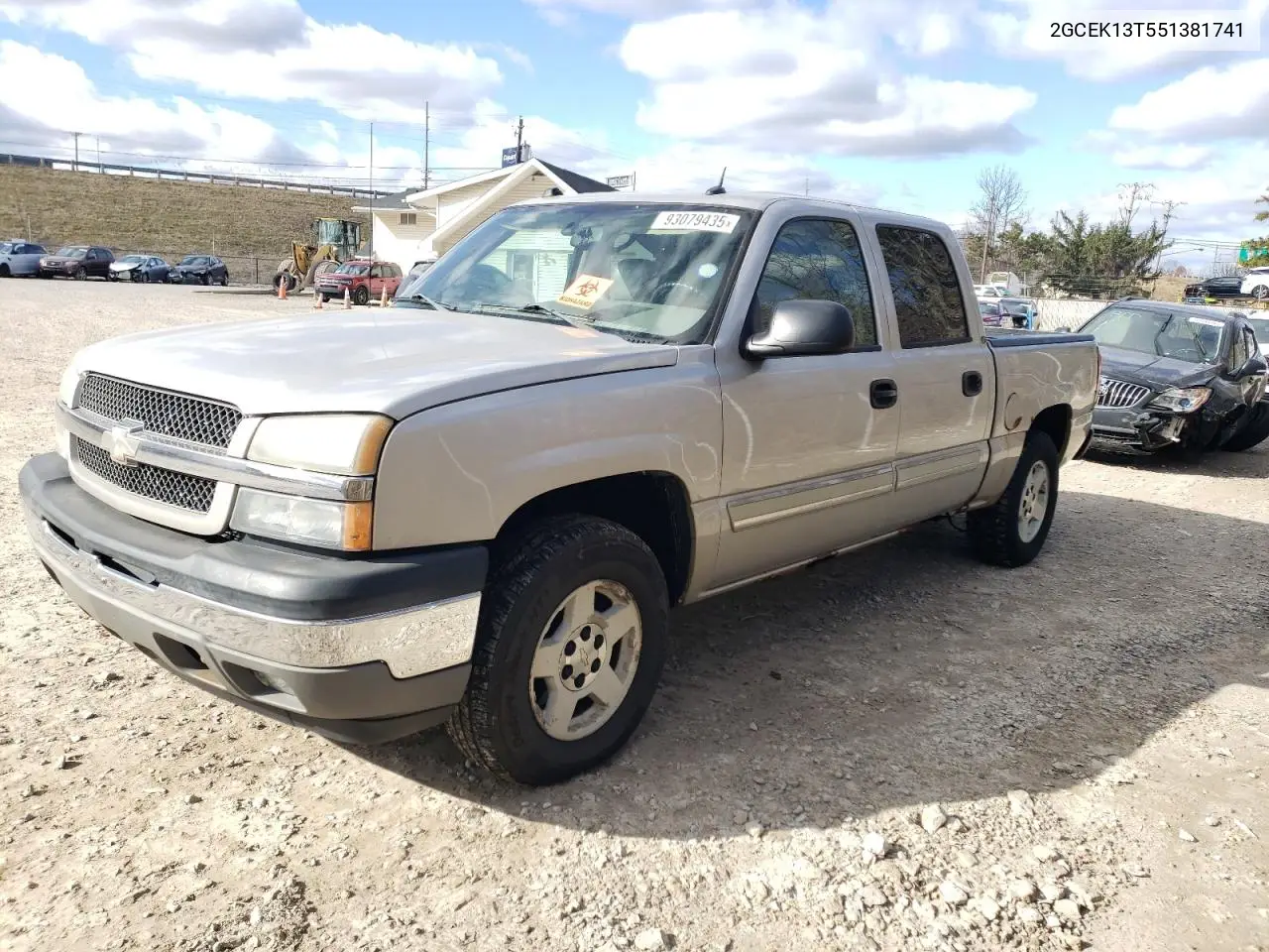 2GCEK13T551381741 2005 Chevrolet Silverado K1500