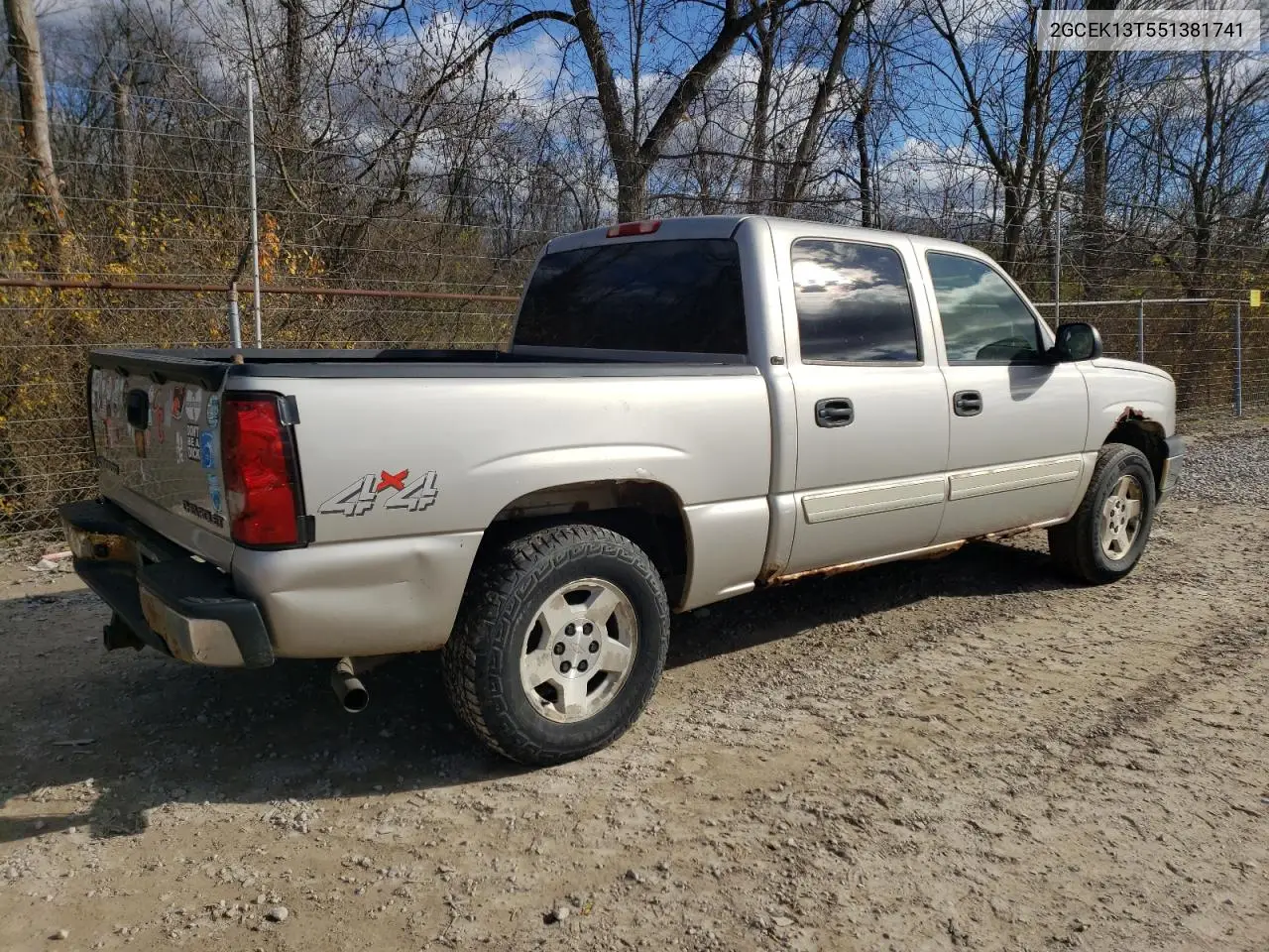 2GCEK13T551381741 2005 Chevrolet Silverado K1500