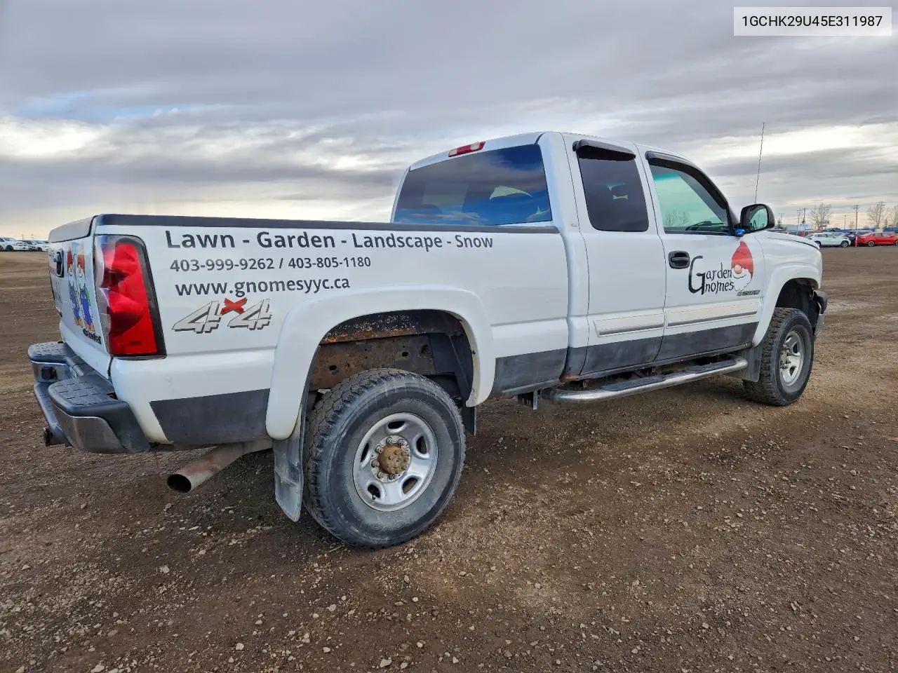 1GCHK29U45E311987 2005 Chevrolet Silverado K2500 Heavy Duty