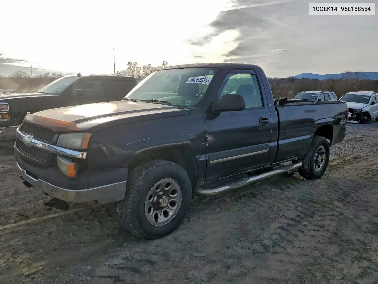 1GCEK14T95E188554 2005 Chevrolet Silverado K1500