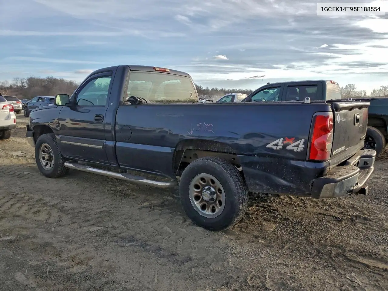 1GCEK14T95E188554 2005 Chevrolet Silverado K1500