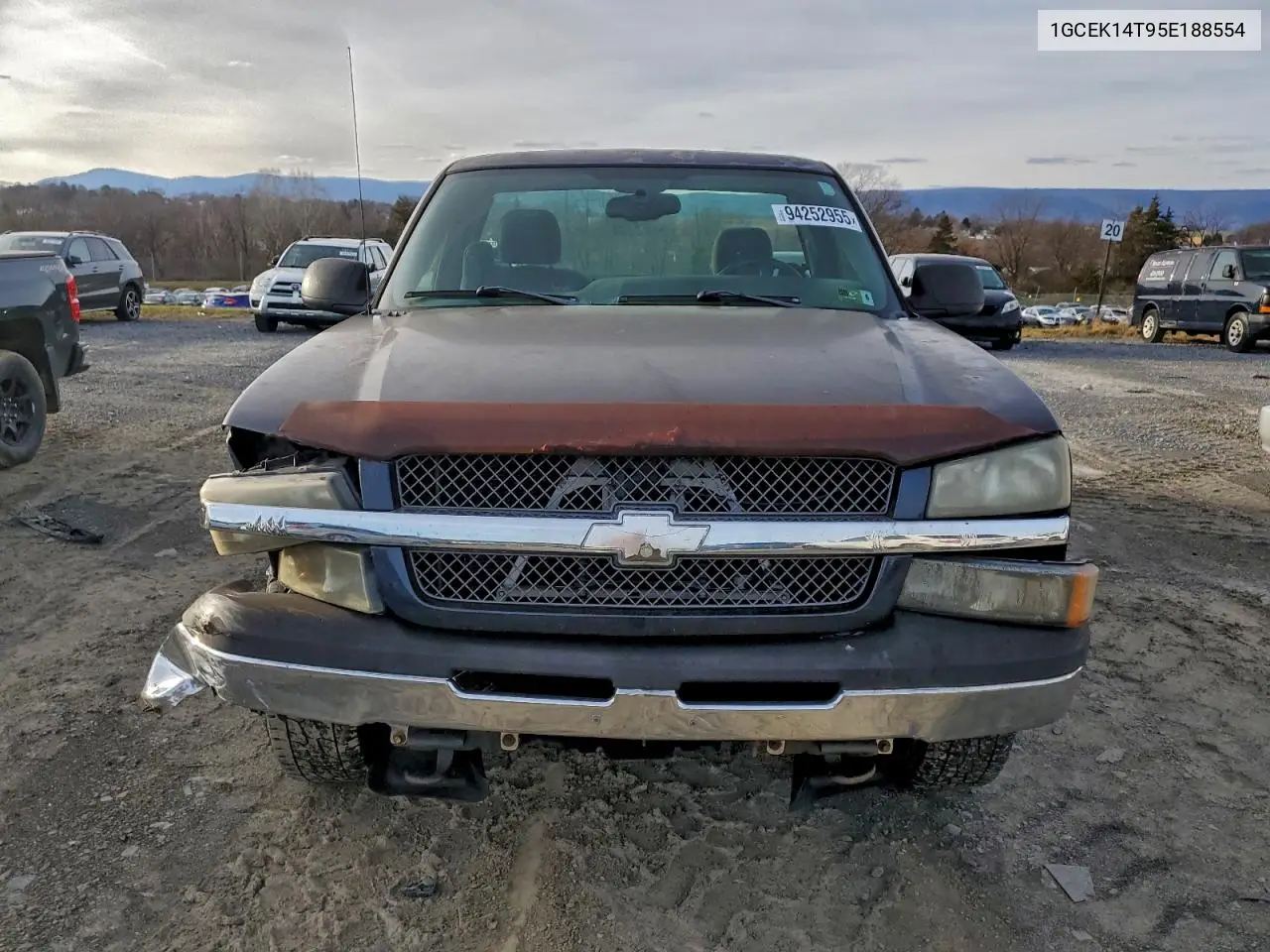 1GCEK14T95E188554 2005 Chevrolet Silverado K1500