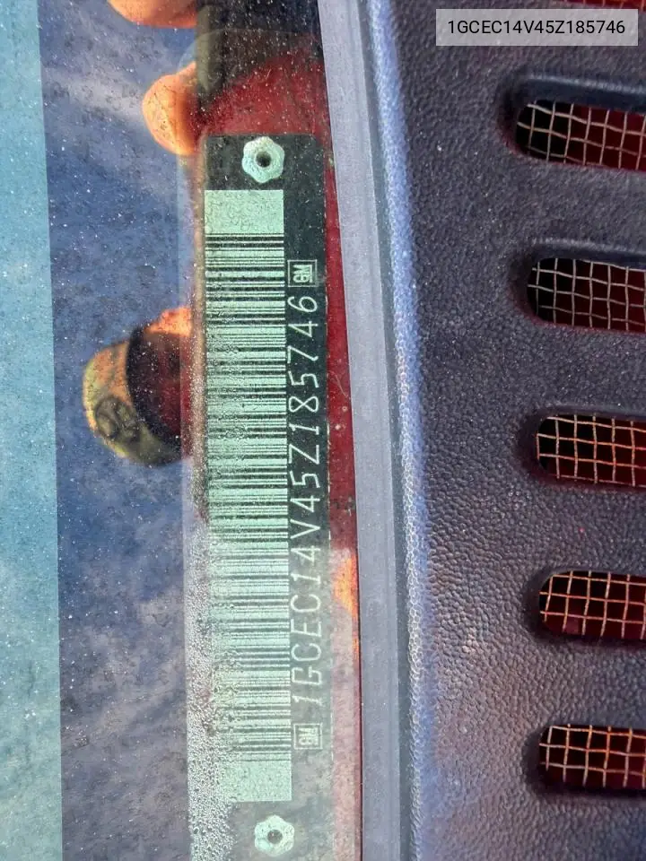 1GCEC14V45Z185746 2005 Chevrolet Silverado C1500