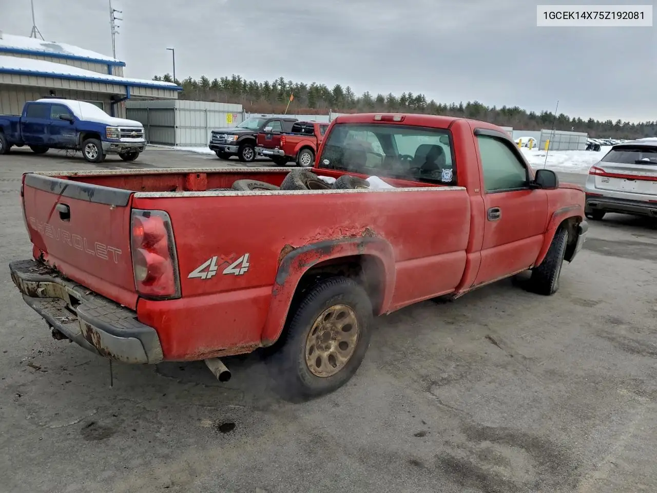1GCEK14X75Z192081 2005 Chevrolet Silverado K1500