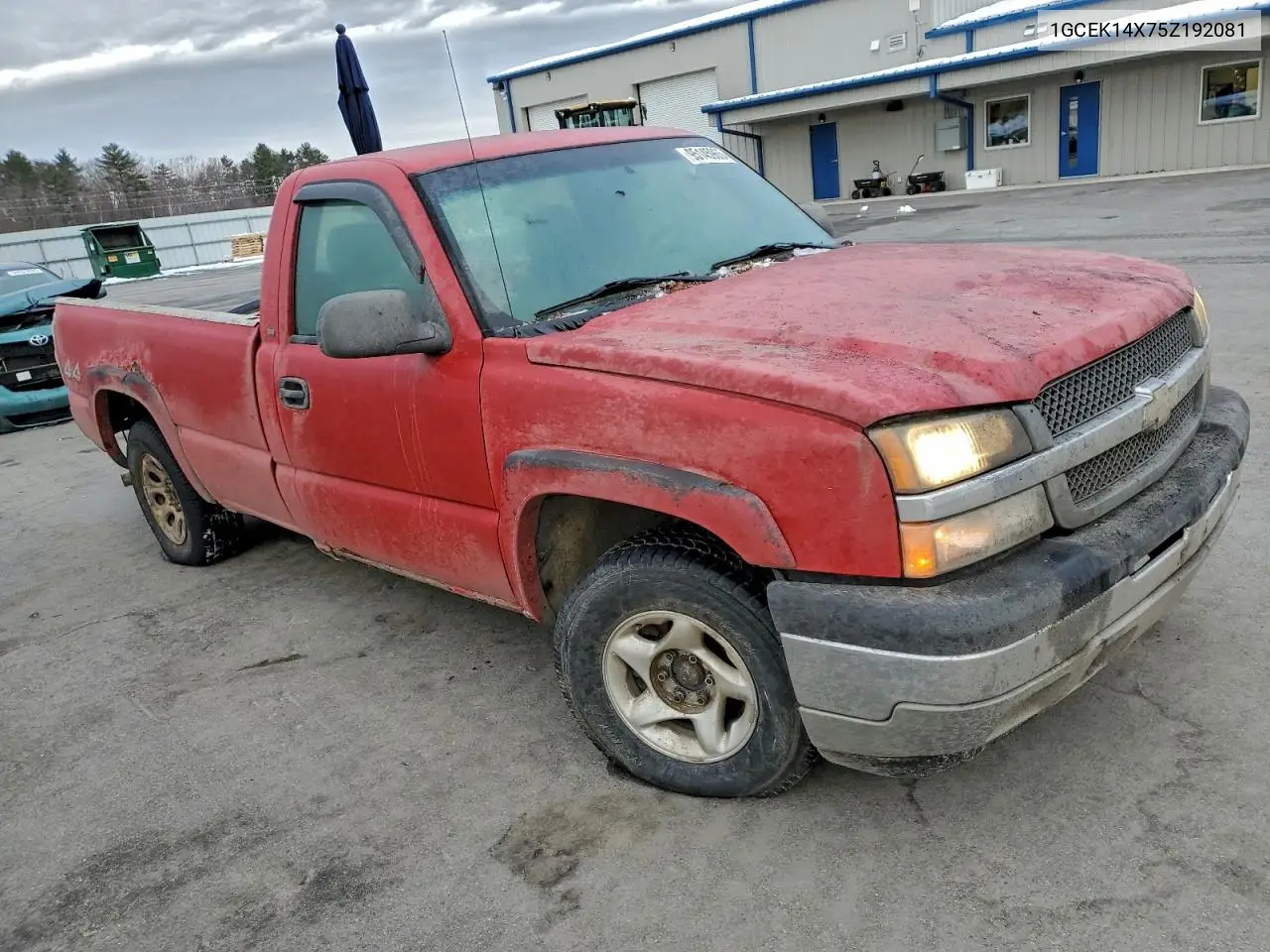 1GCEK14X75Z192081 2005 Chevrolet Silverado K1500