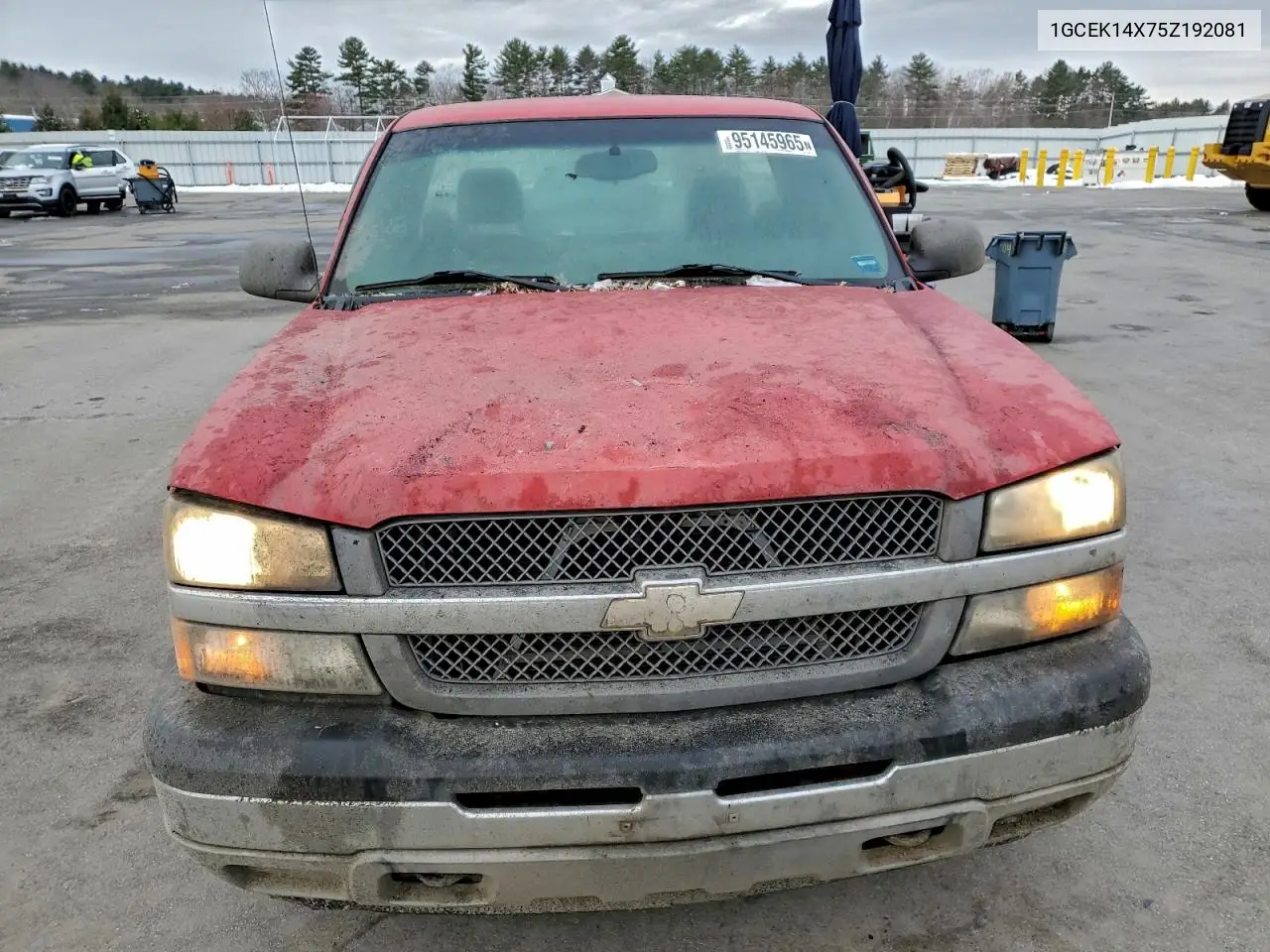 1GCEK14X75Z192081 2005 Chevrolet Silverado K1500