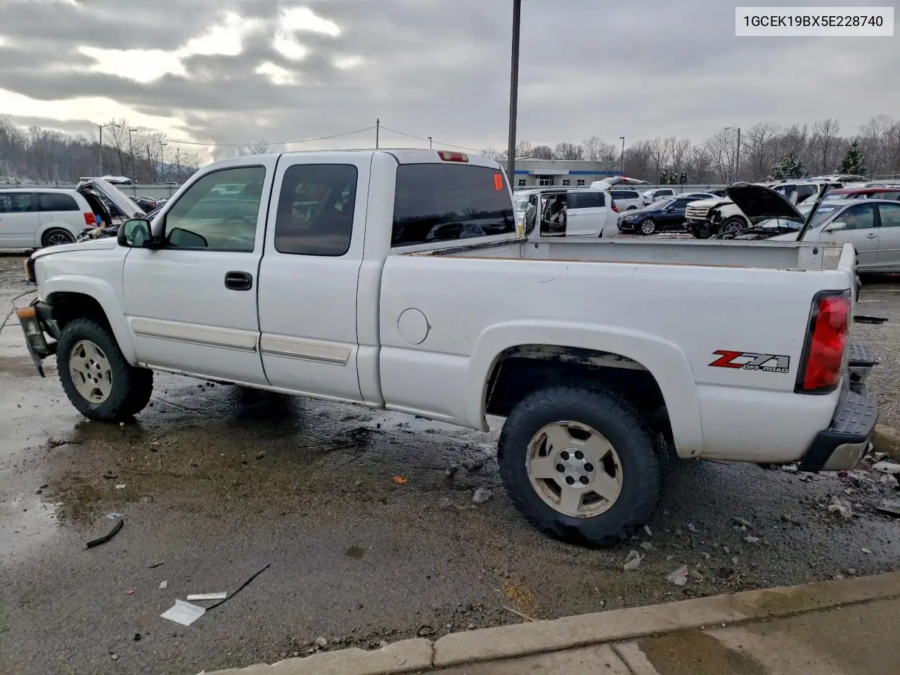 1GCEK19BX5E228740 2005 Chevrolet Silverado K1500
