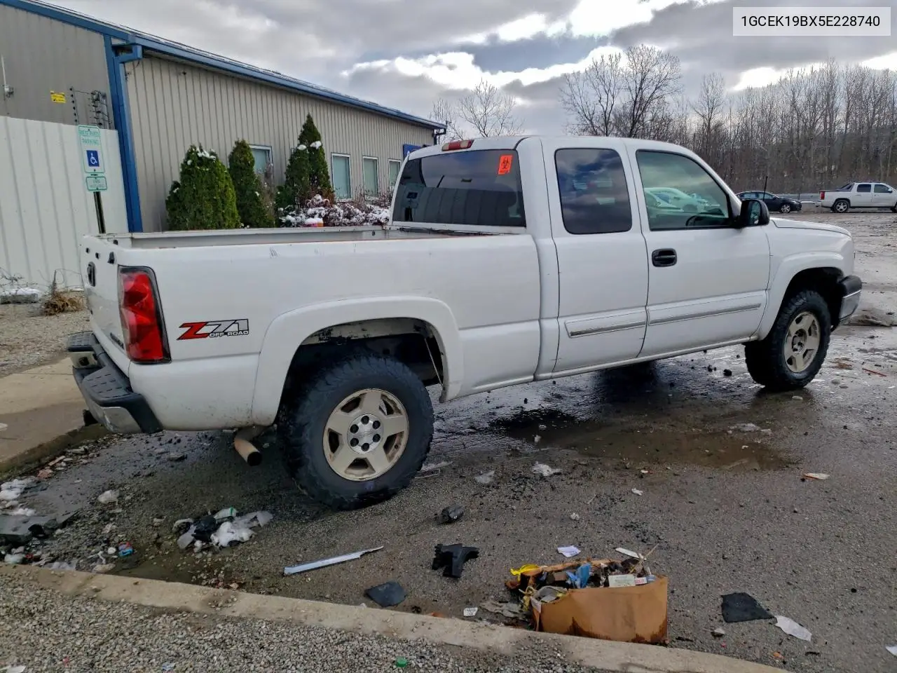 1GCEK19BX5E228740 2005 Chevrolet Silverado K1500