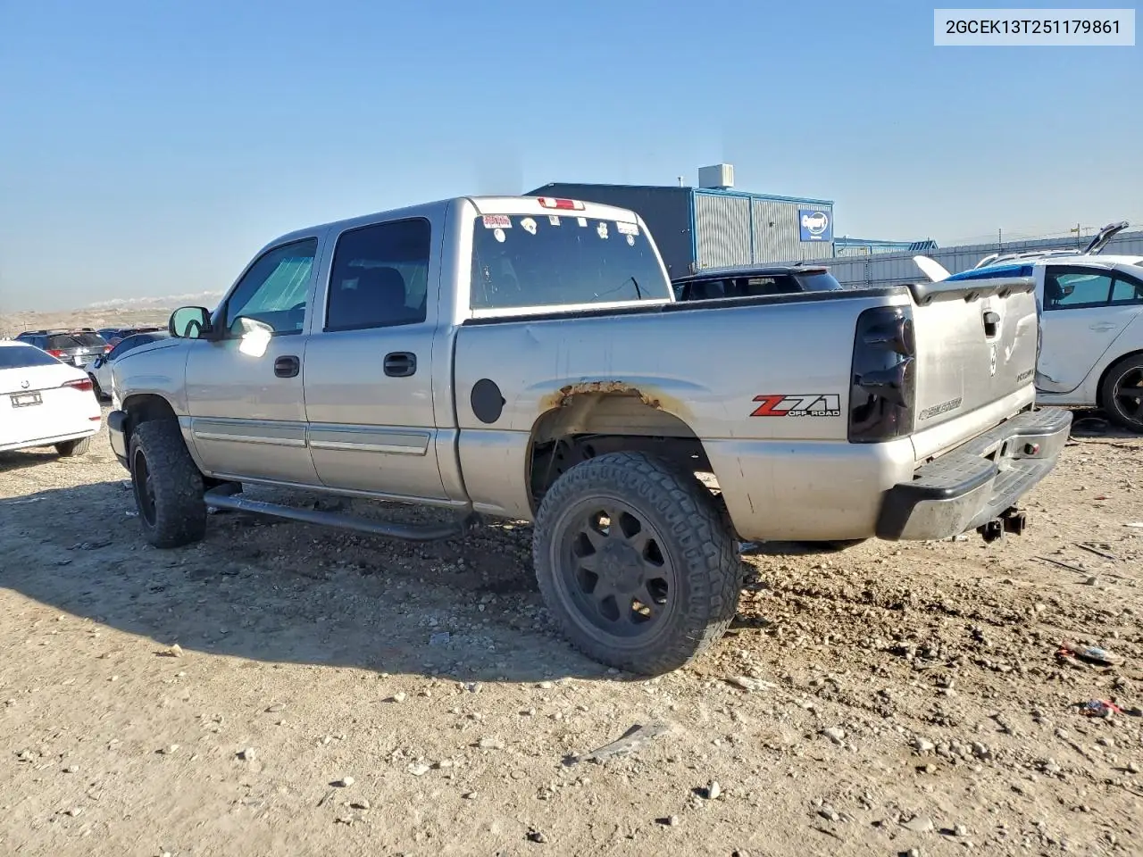 2GCEK13T251179861 2005 Chevrolet Silverado K1500