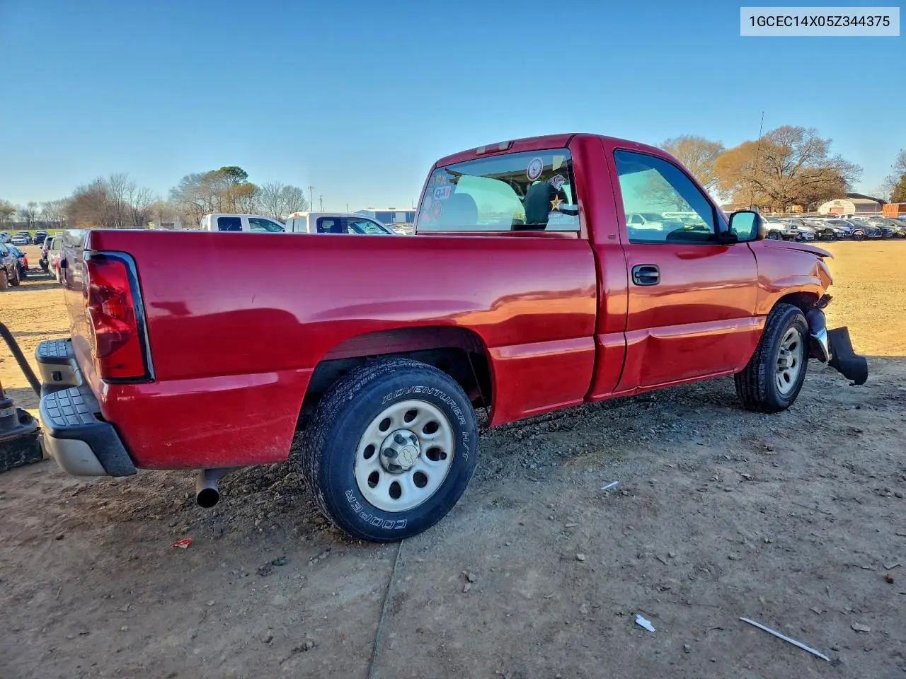 1GCEC14X05Z344375 2005 Chevrolet Silverado C1500