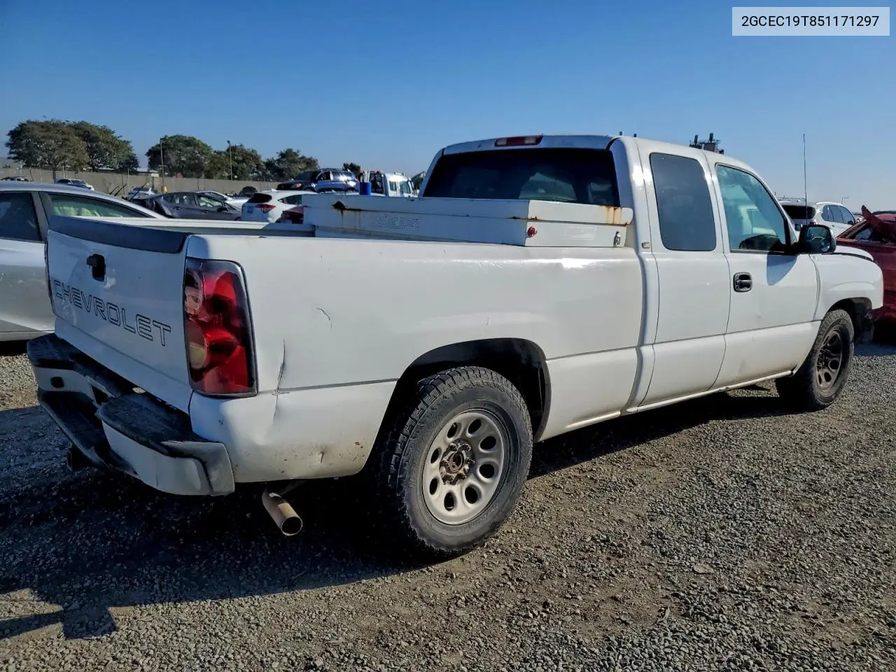 2GCEC19T851171297 2005 Chevrolet Silverado C1500