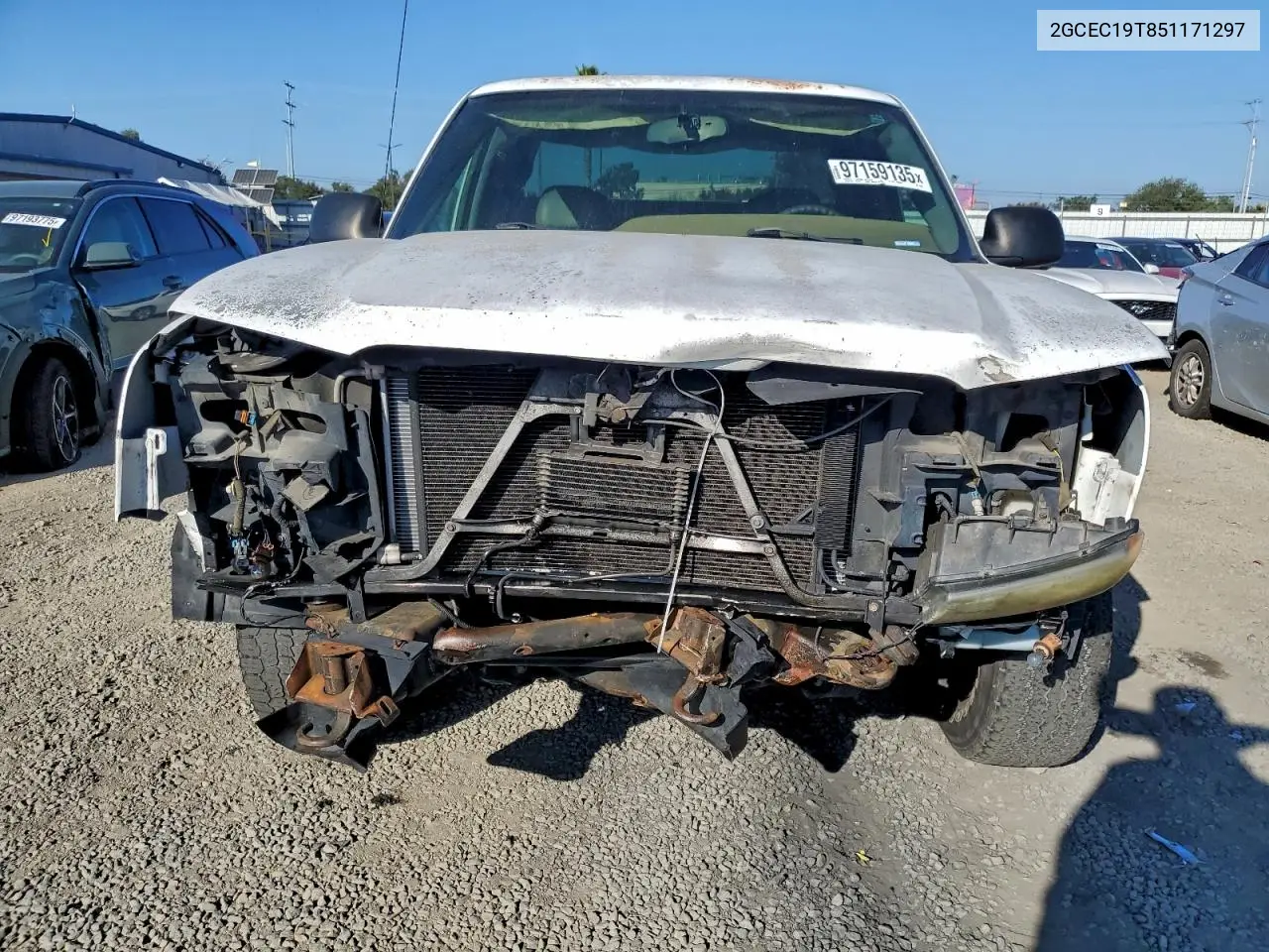 2GCEC19T851171297 2005 Chevrolet Silverado C1500