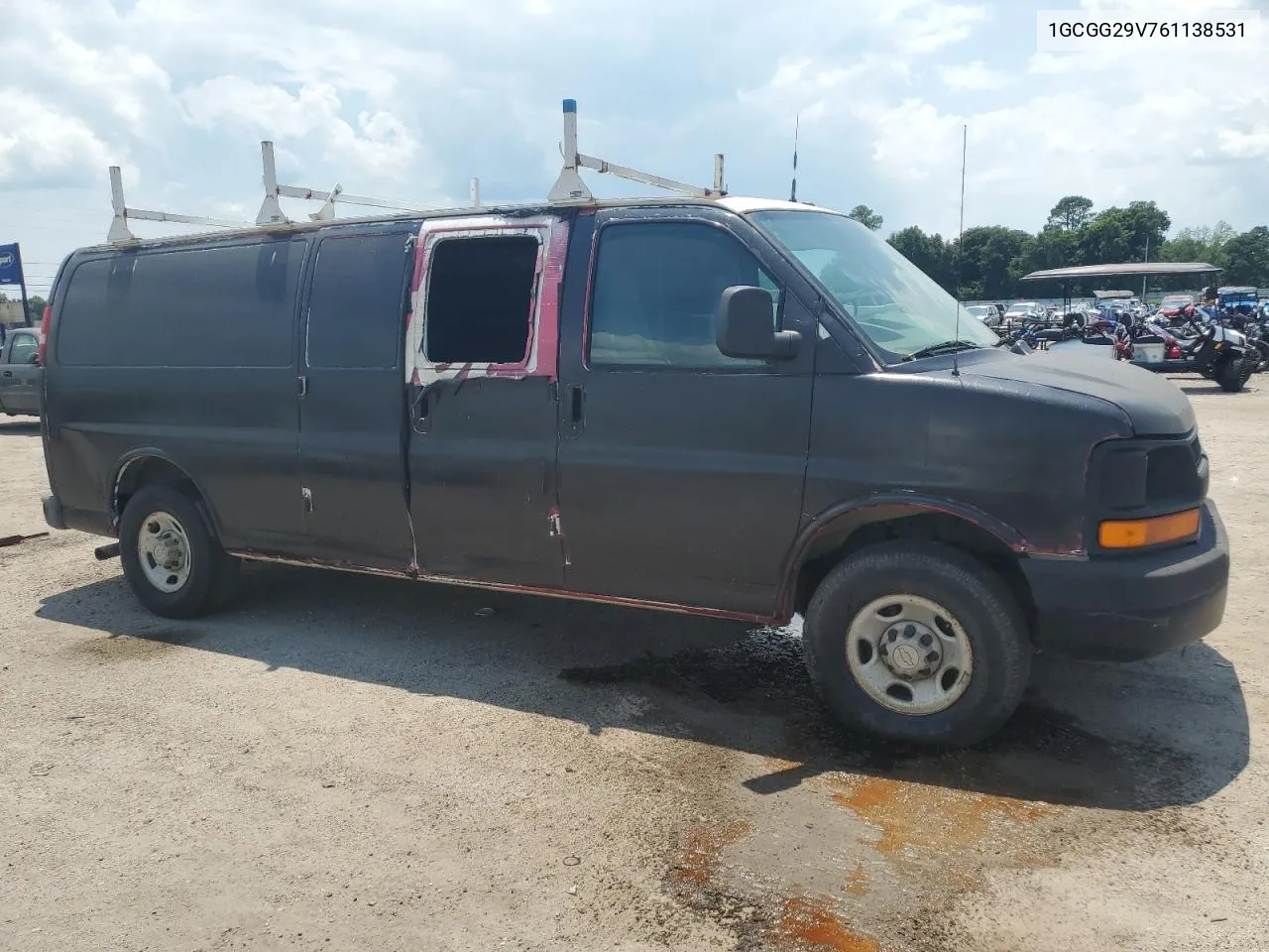 1GCGG29V761138531 2006 Chevrolet Express G2500