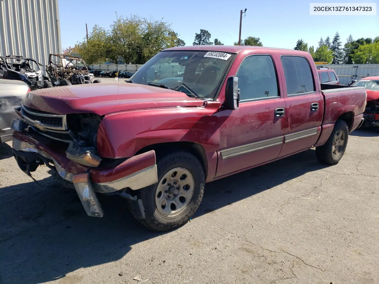 2GCEK13Z761347323 2006 Chevrolet Silverado K1500