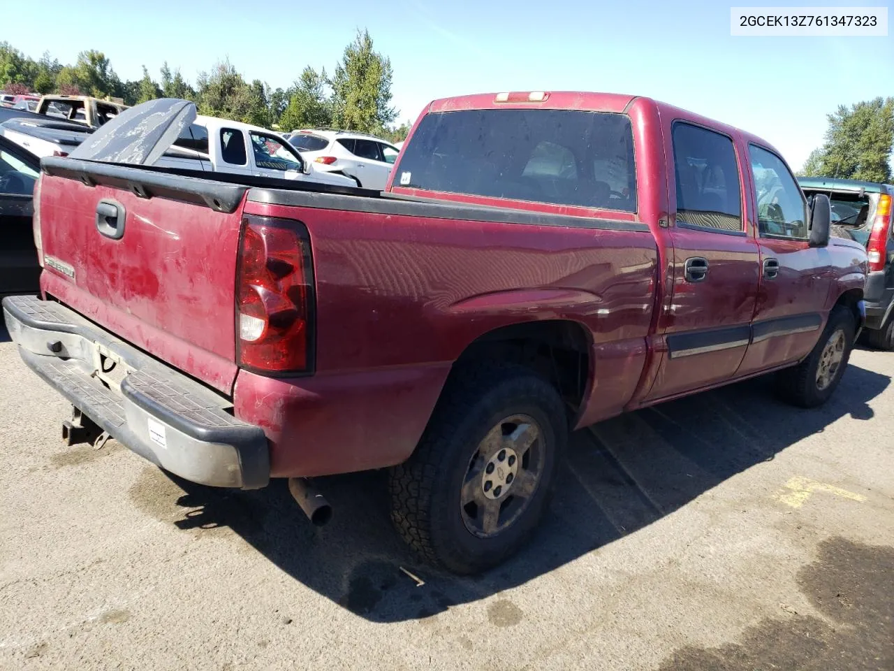 2006 Chevrolet Silverado K1500 VIN: 2GCEK13Z761347323 Lot: 69232084