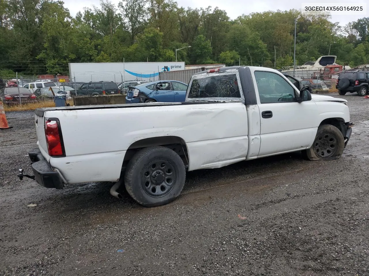 2006 Chevrolet Silverado C1500 VIN: 3GCEC14X56G164925 Lot: 72360944