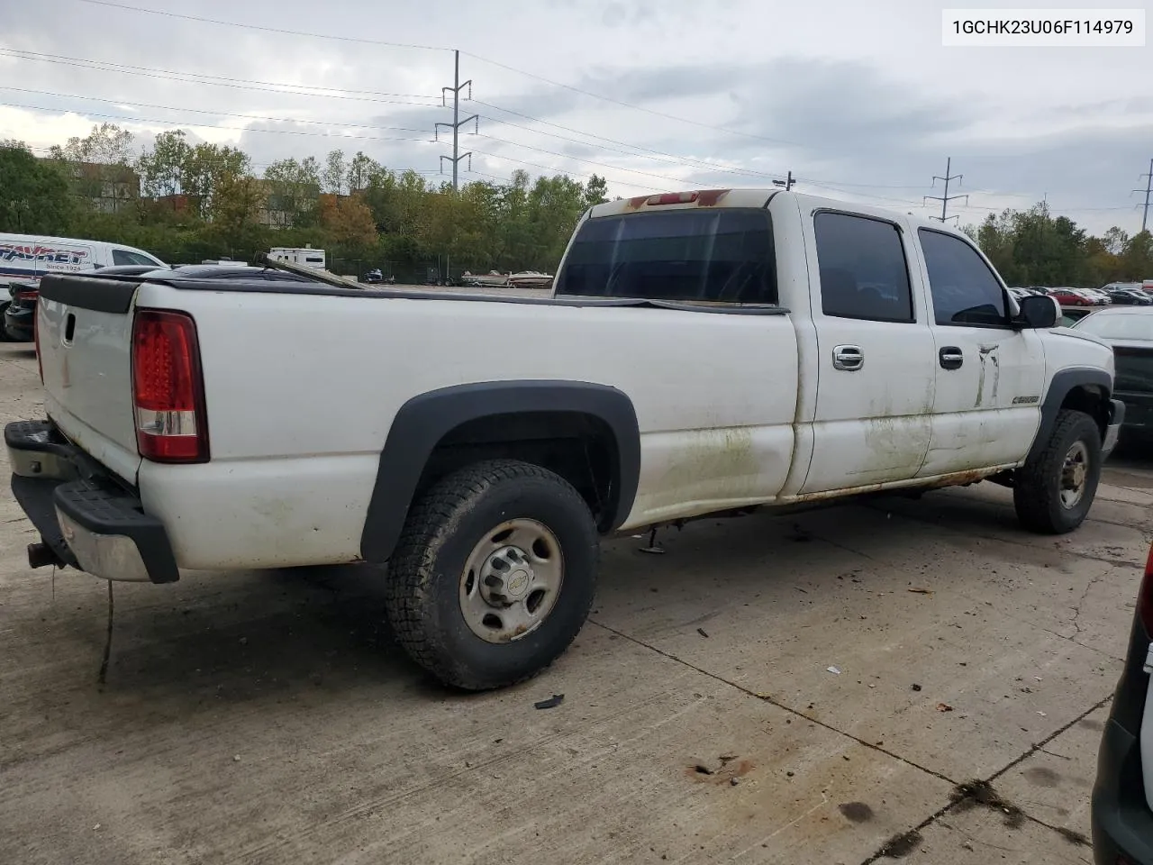 2006 Chevrolet Silverado K2500 Heavy Duty VIN: 1GCHK23U06F114979 Lot: 72859664