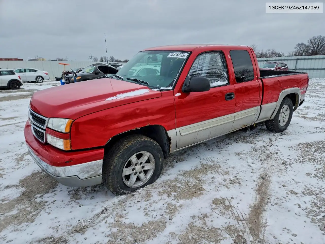 1GCEK19Z46Z147059 2006 Chevrolet Silverado K1500