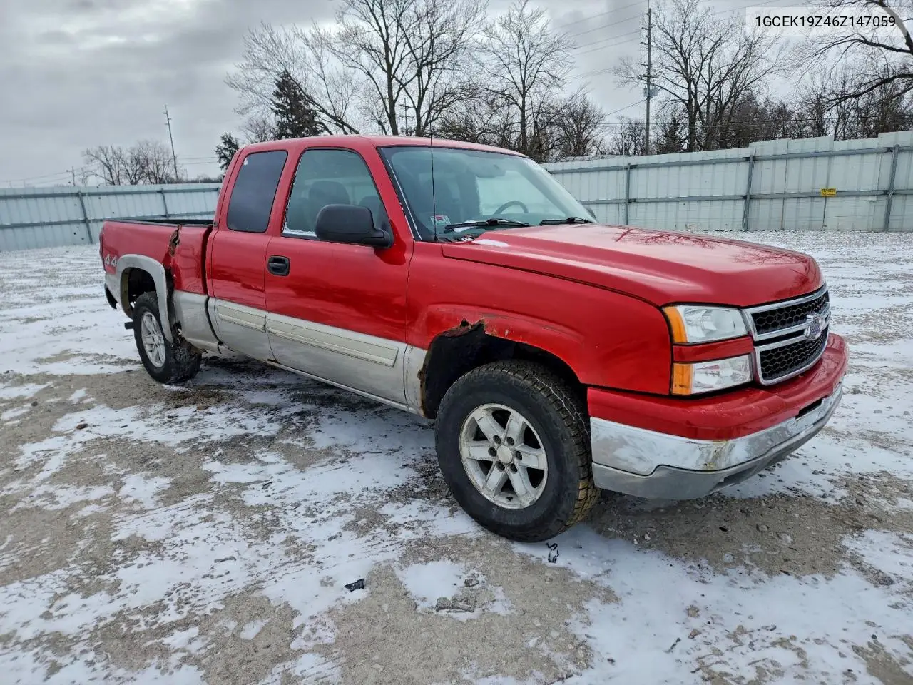1GCEK19Z46Z147059 2006 Chevrolet Silverado K1500