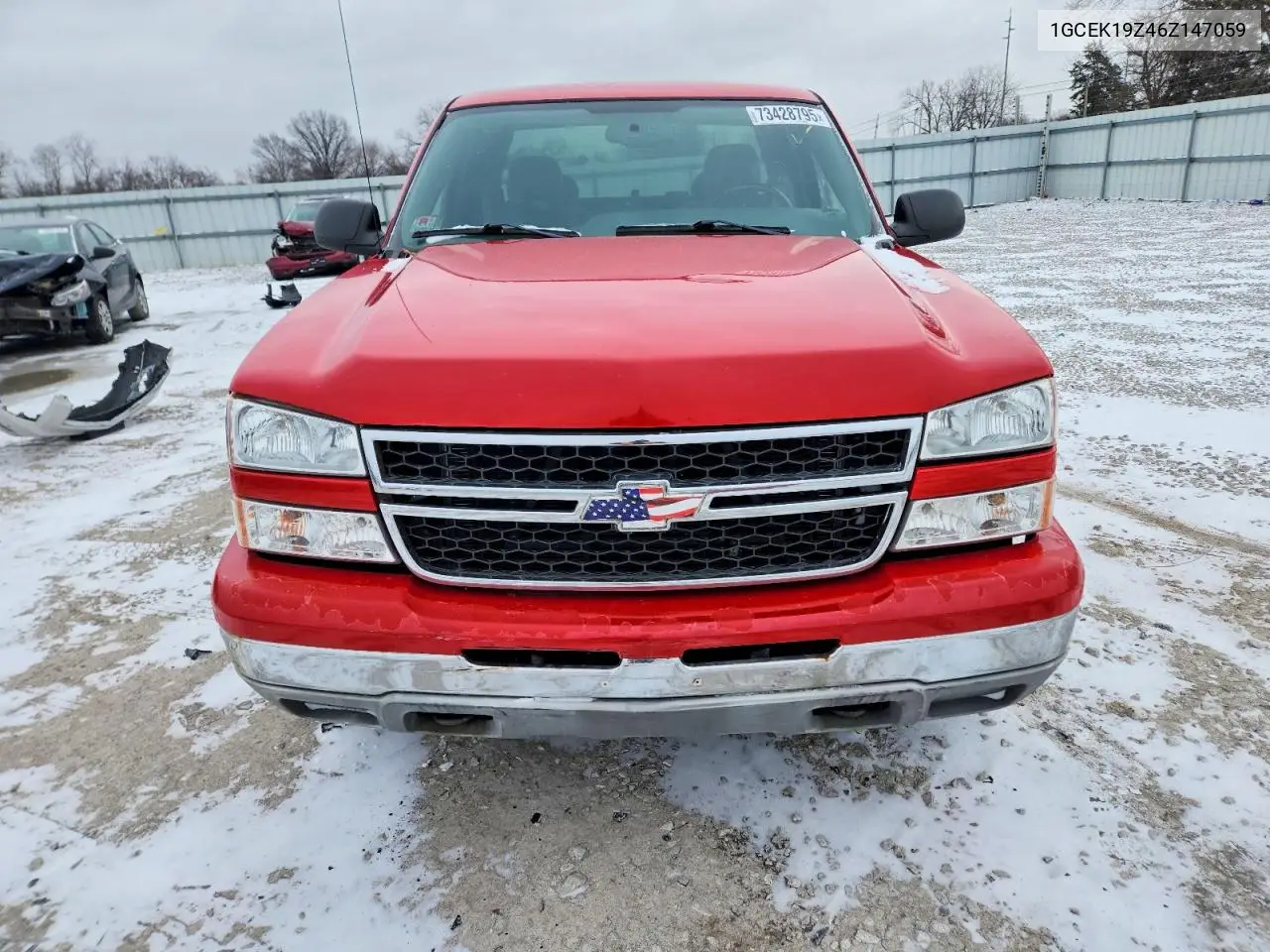 1GCEK19Z46Z147059 2006 Chevrolet Silverado K1500