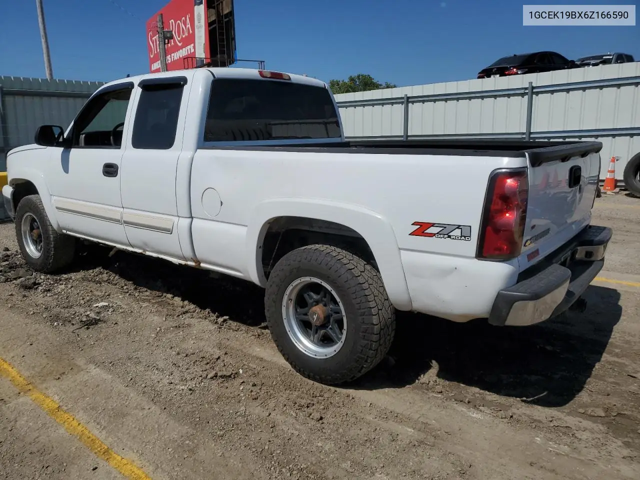1GCEK19BX6Z166590 2006 Chevrolet Silverado K1500