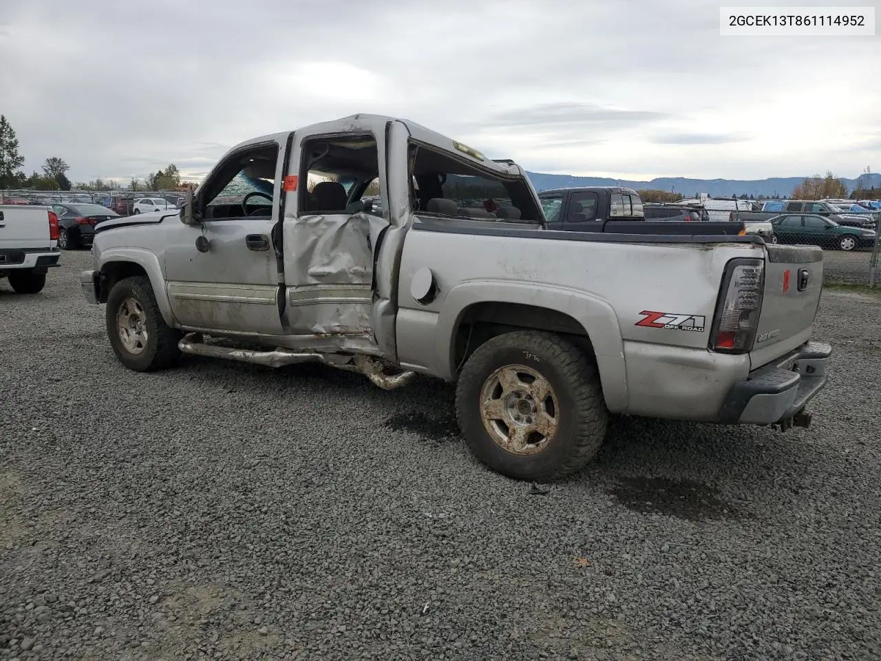 2GCEK13T861114952 2006 Chevrolet Silverado K1500