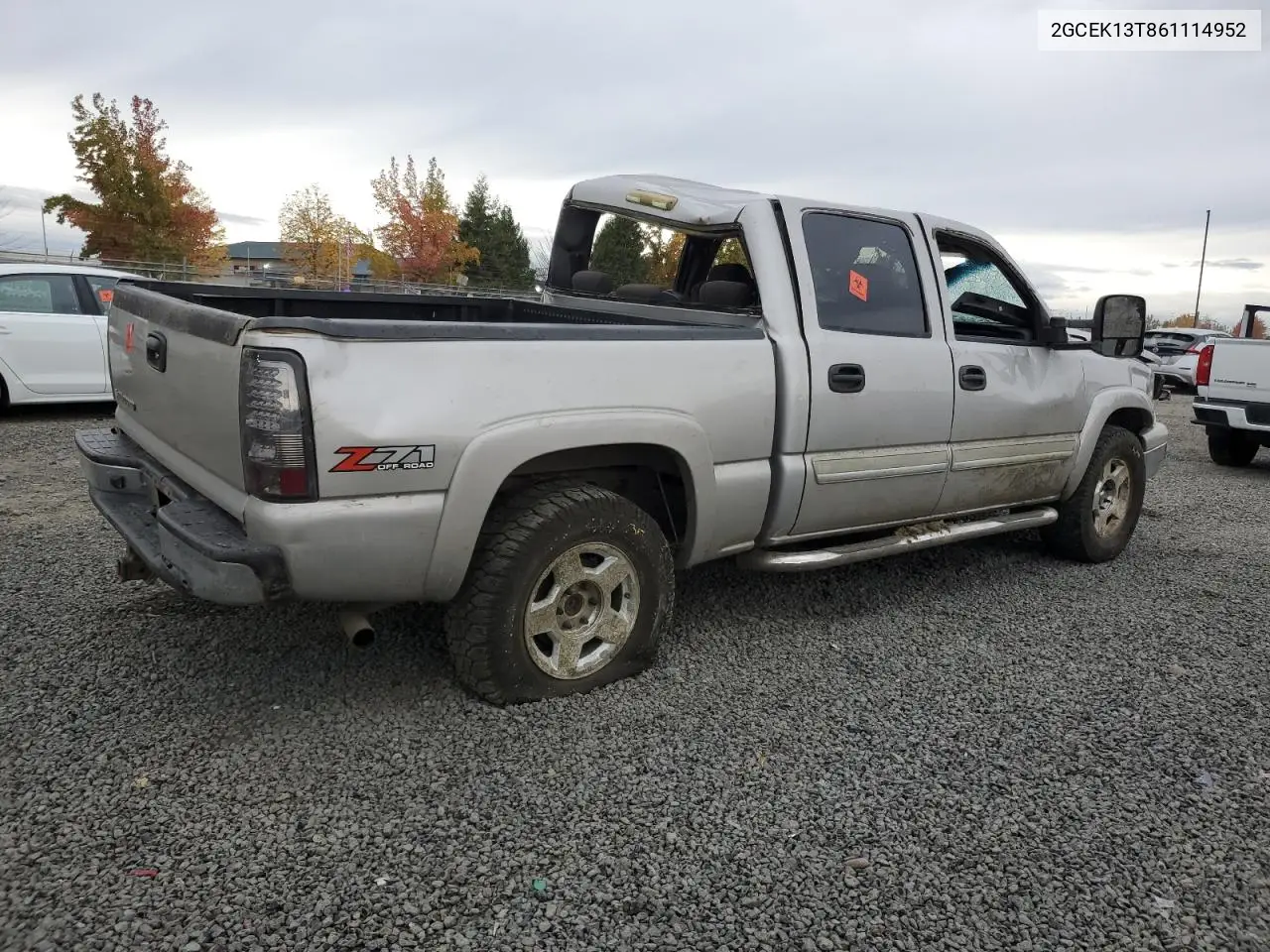 2GCEK13T861114952 2006 Chevrolet Silverado K1500