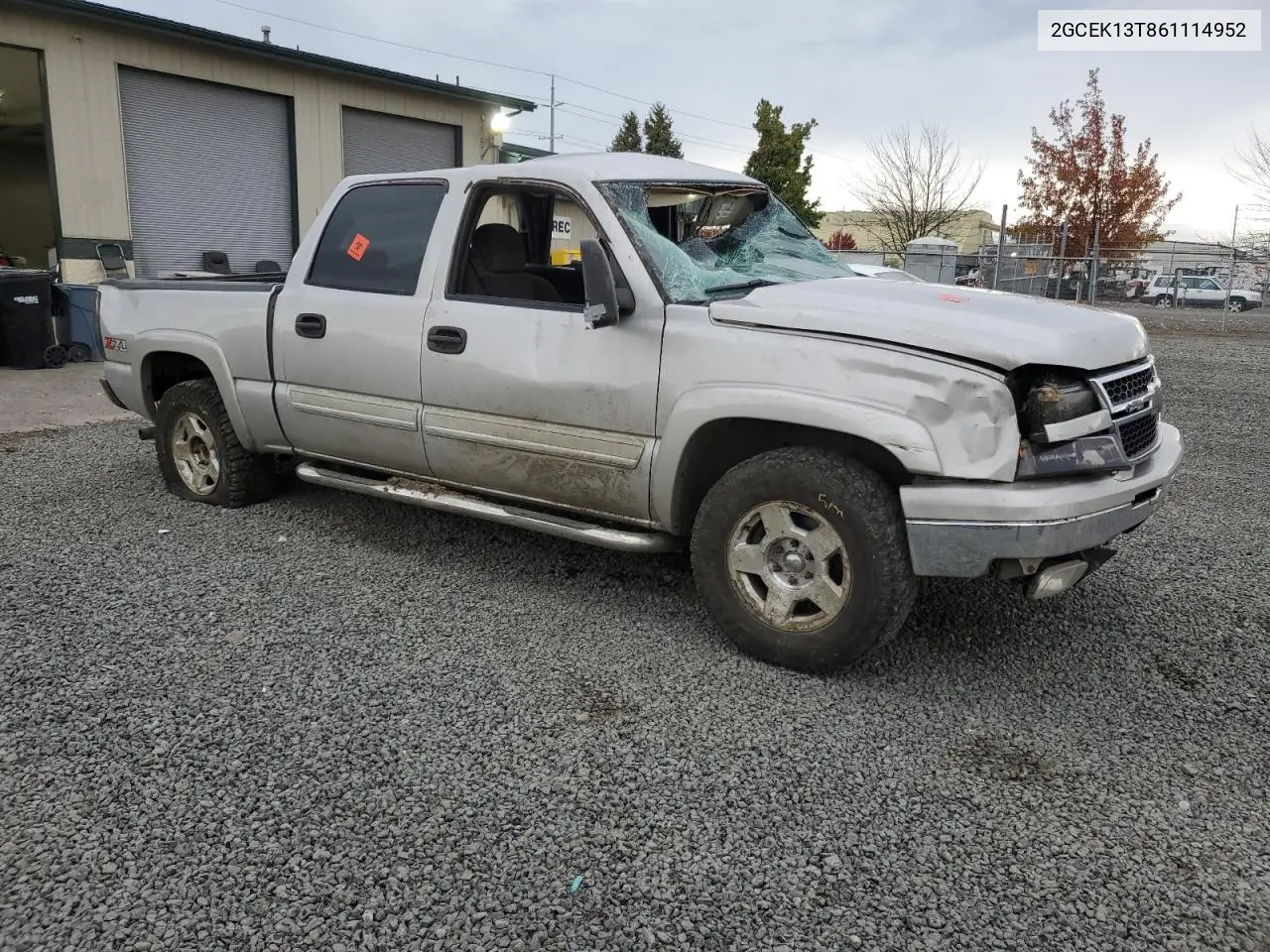 2GCEK13T861114952 2006 Chevrolet Silverado K1500