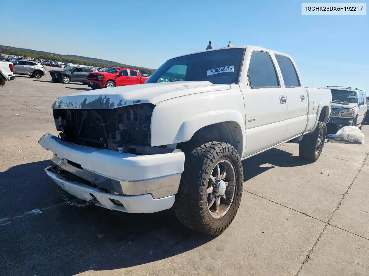 1GCHK23DX6F192217 2006 Chevrolet Silverado K2500 Heavy Duty