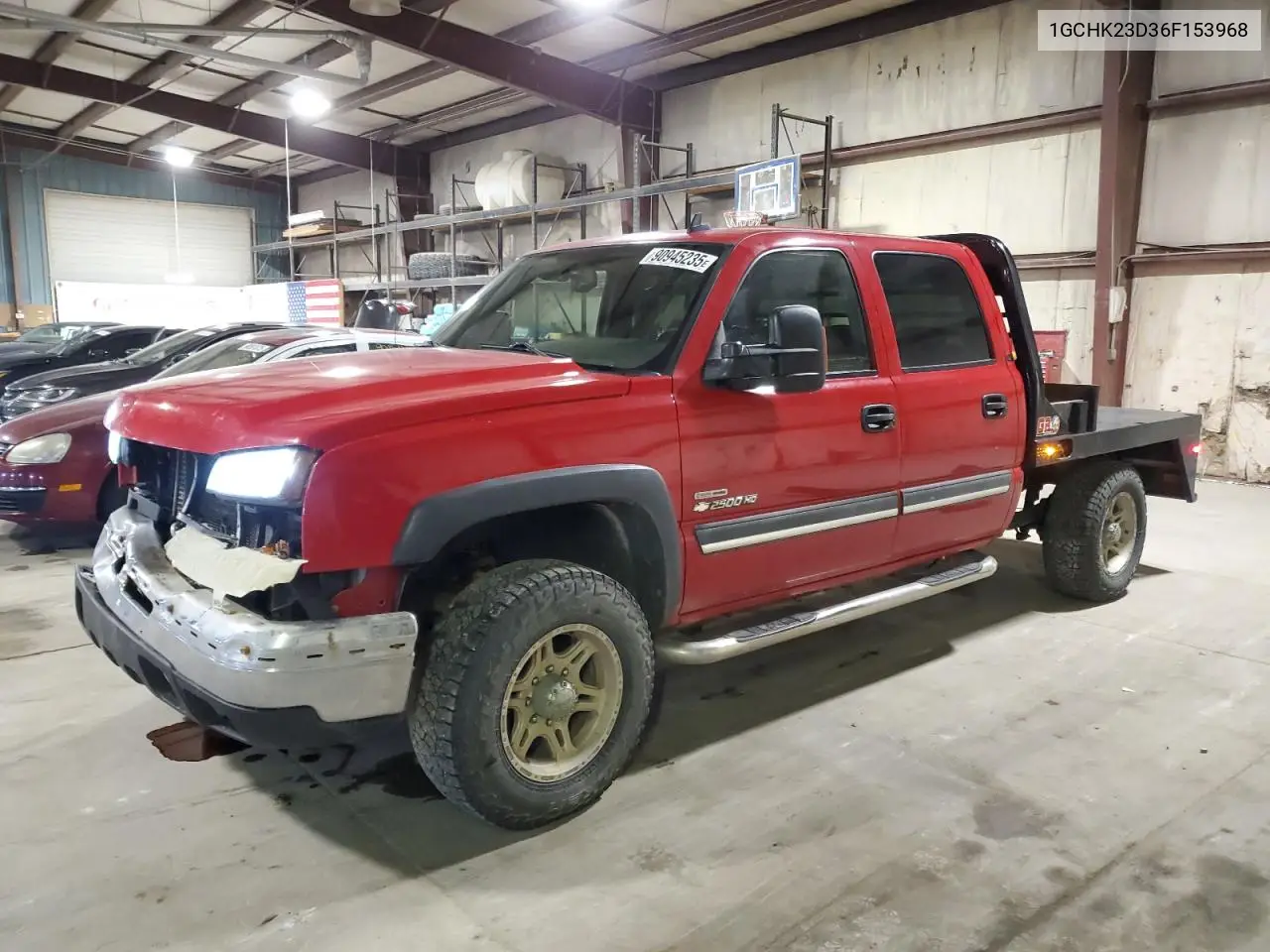 1GCHK23D36F153968 2006 Chevrolet Silverado K2500 Heavy Duty