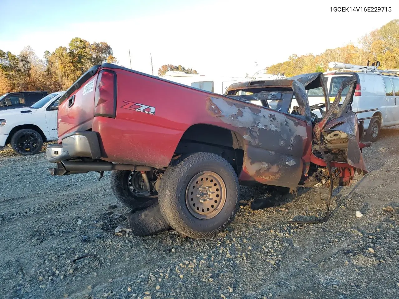 1GCEK14V16E229715 2006 Chevrolet Silverado K1500