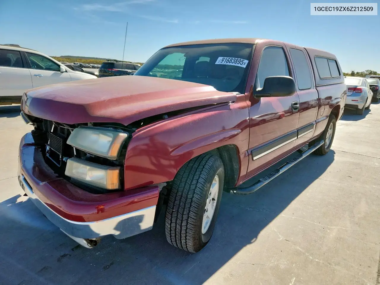 1GCEC19ZX6Z212509 2006 Chevrolet Silverado C1500