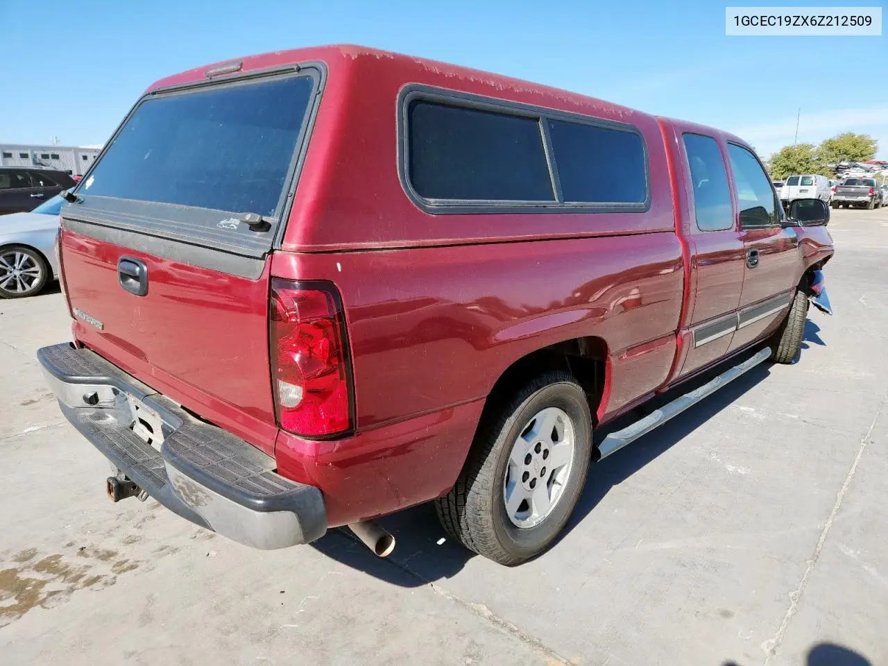 1GCEC19ZX6Z212509 2006 Chevrolet Silverado C1500