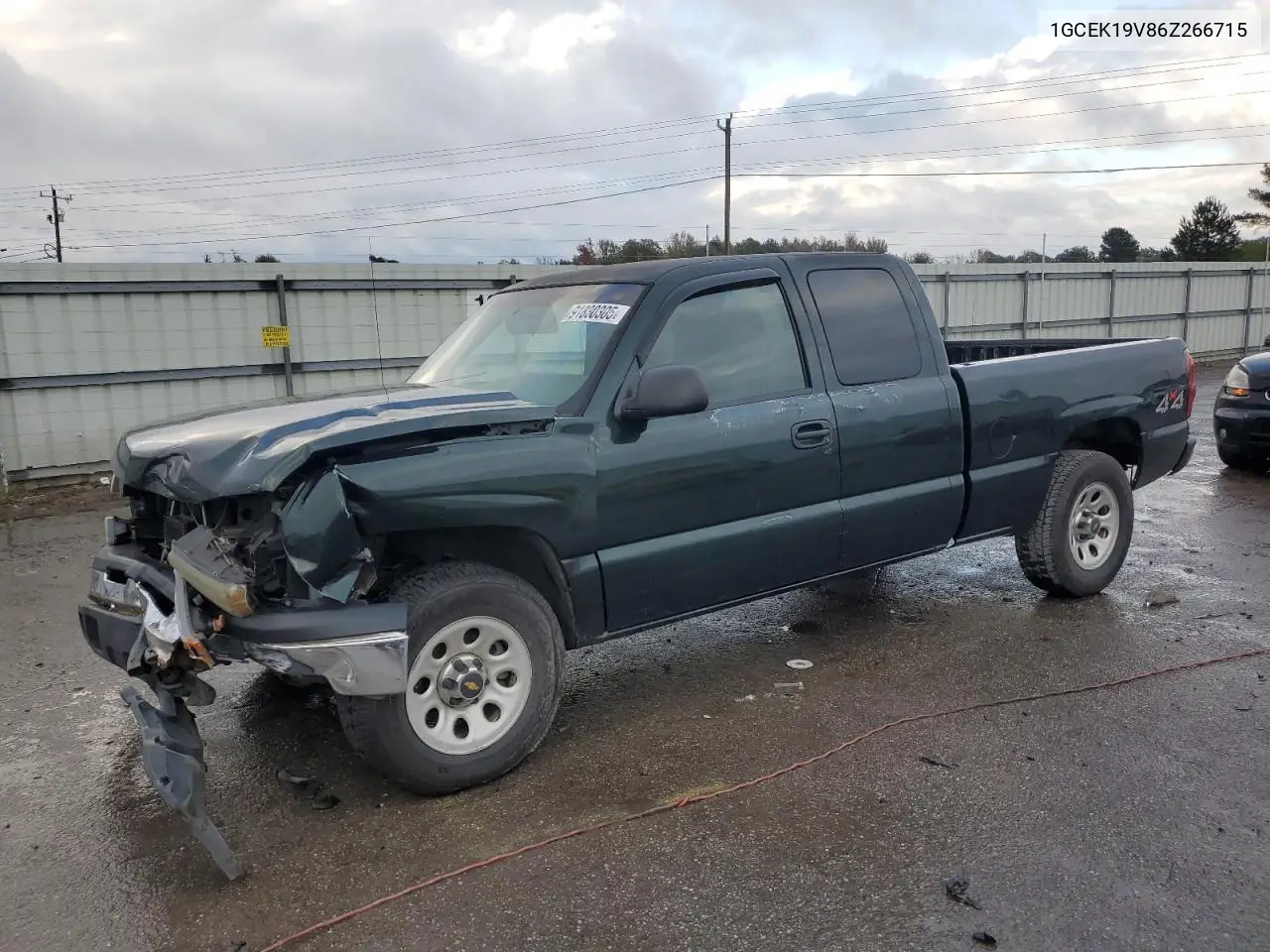 1GCEK19V86Z266715 2006 Chevrolet Silverado K1500