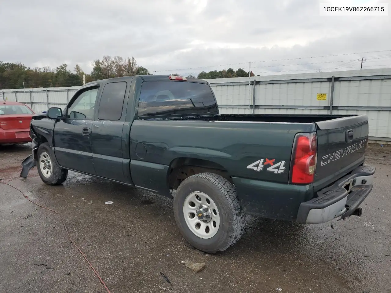 1GCEK19V86Z266715 2006 Chevrolet Silverado K1500
