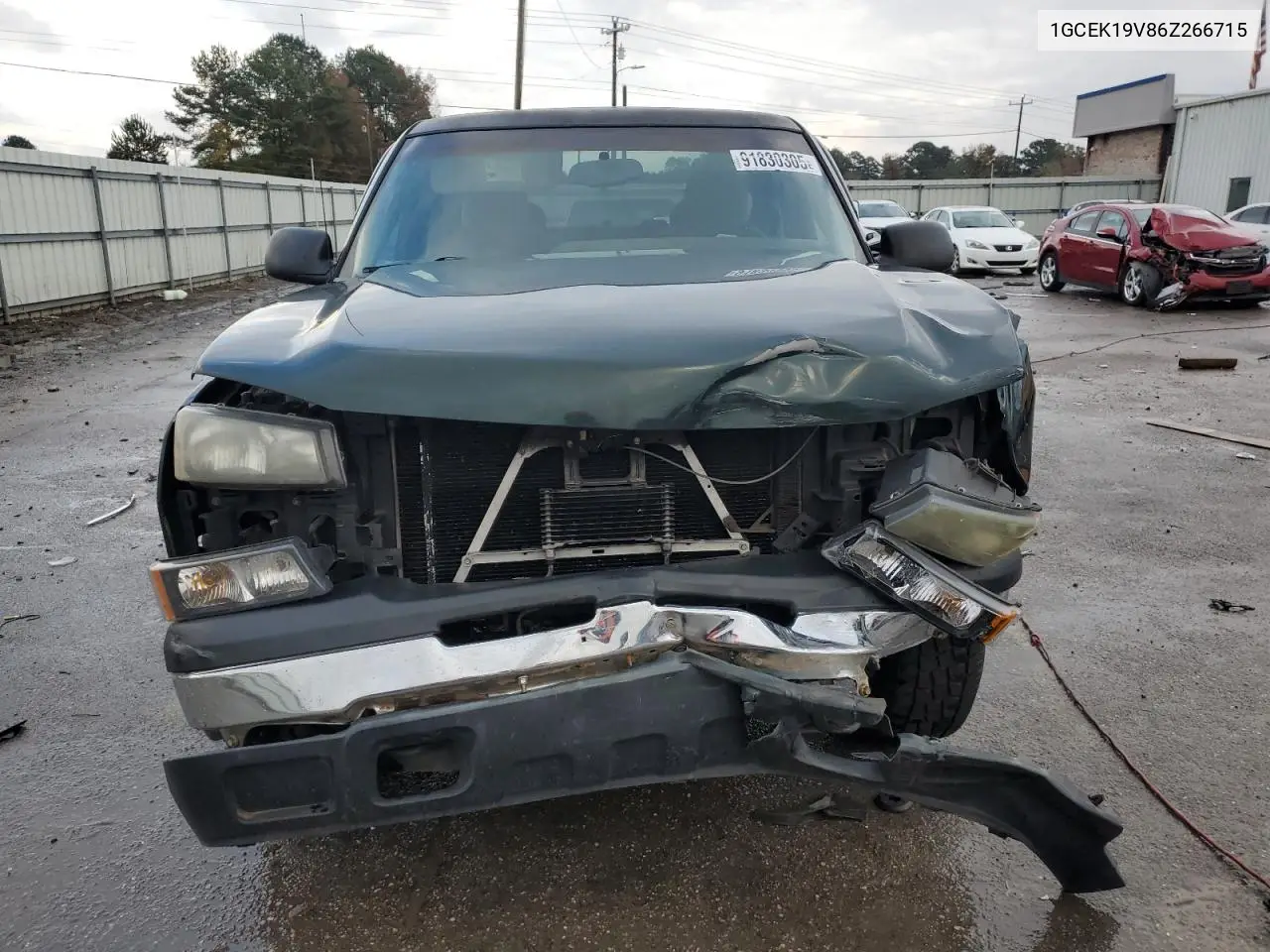 1GCEK19V86Z266715 2006 Chevrolet Silverado K1500