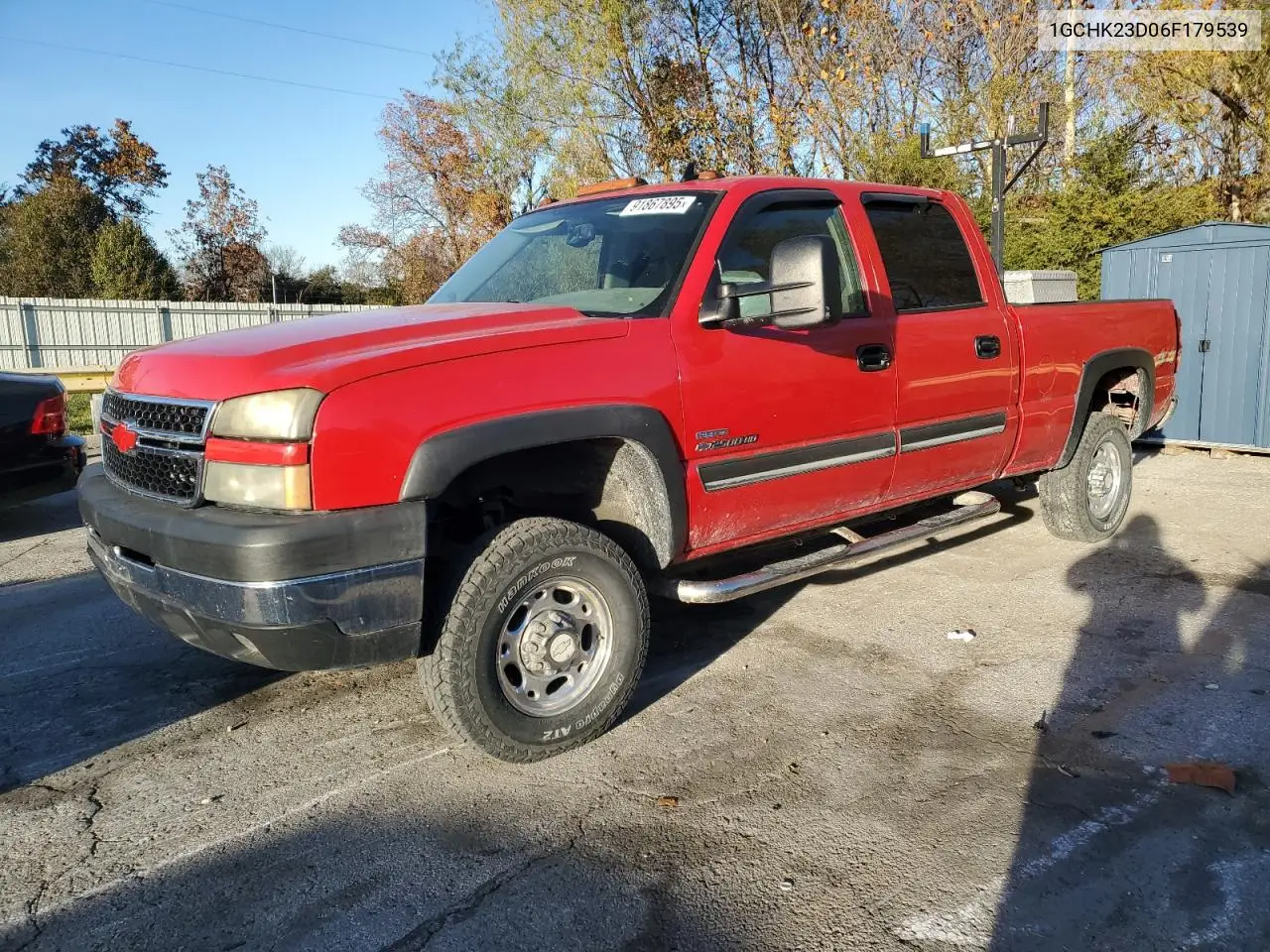 1GCHK23D06F179539 2006 Chevrolet Silverado K2500 Heavy Duty