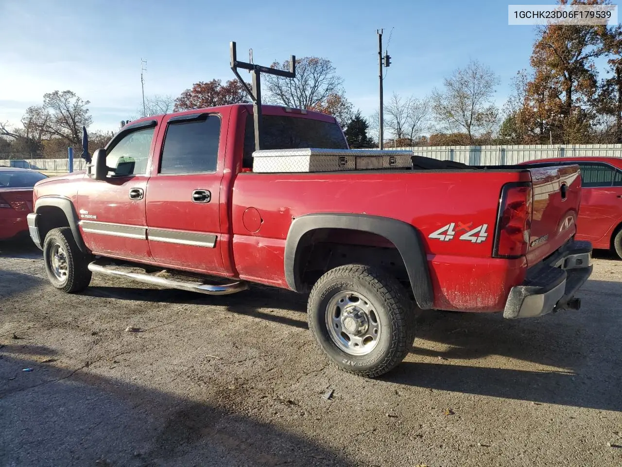 1GCHK23D06F179539 2006 Chevrolet Silverado K2500 Heavy Duty