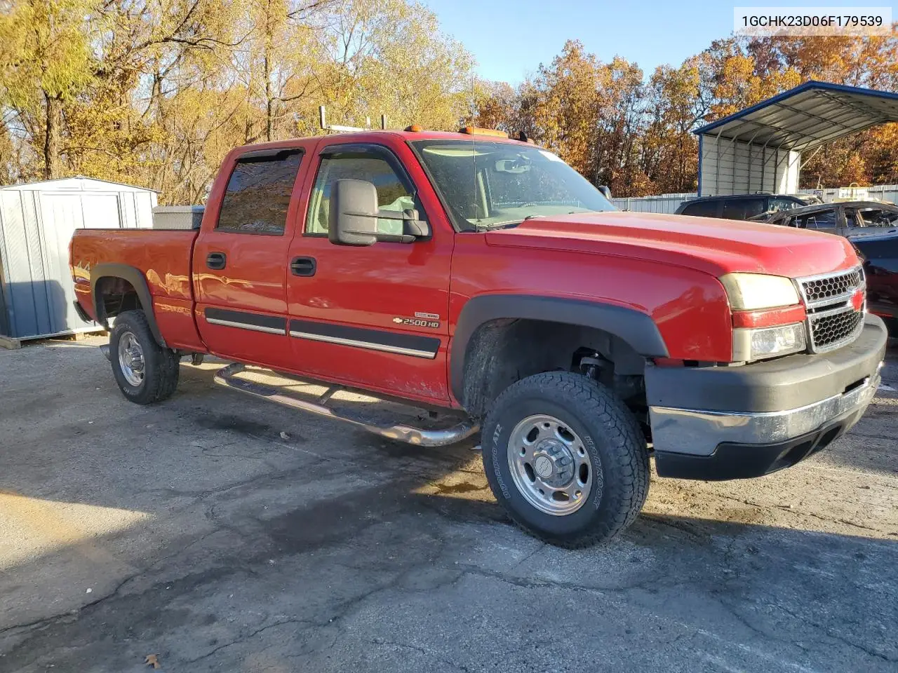 1GCHK23D06F179539 2006 Chevrolet Silverado K2500 Heavy Duty