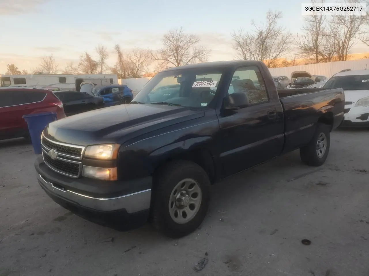 3GCEK14X76G252717 2006 Chevrolet Silverado K1500
