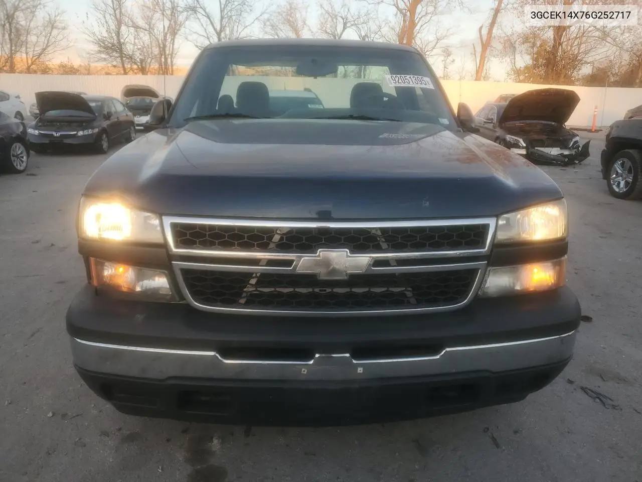 3GCEK14X76G252717 2006 Chevrolet Silverado K1500