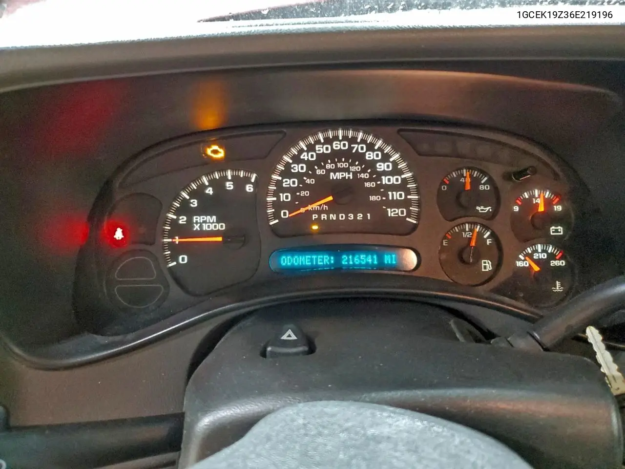 1GCEK19Z36E219196 2006 Chevrolet Silverado K1500