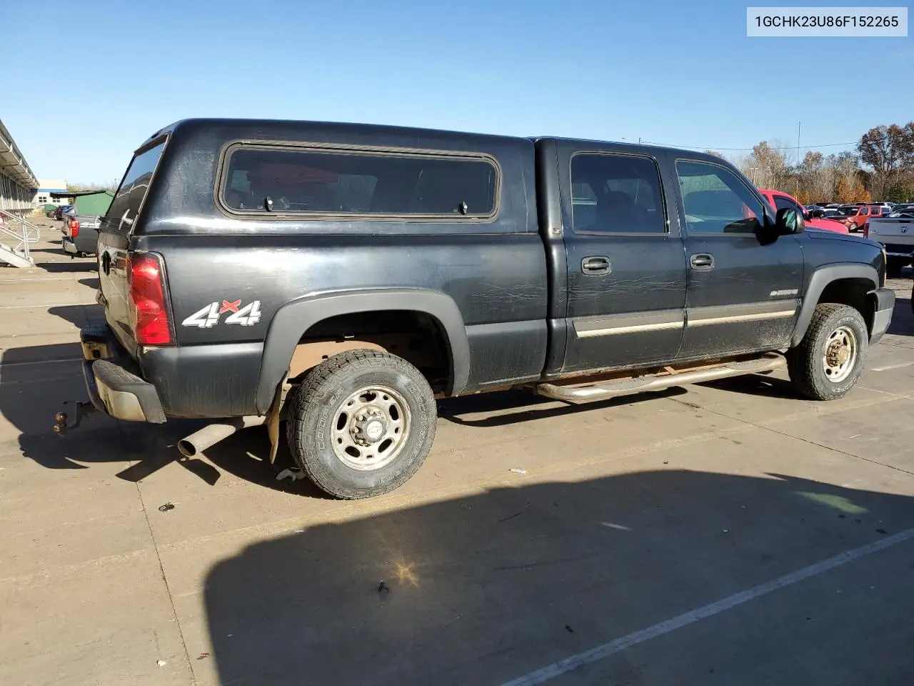 1GCHK23U86F152265 2006 Chevrolet Silverado K2500 Heavy Duty