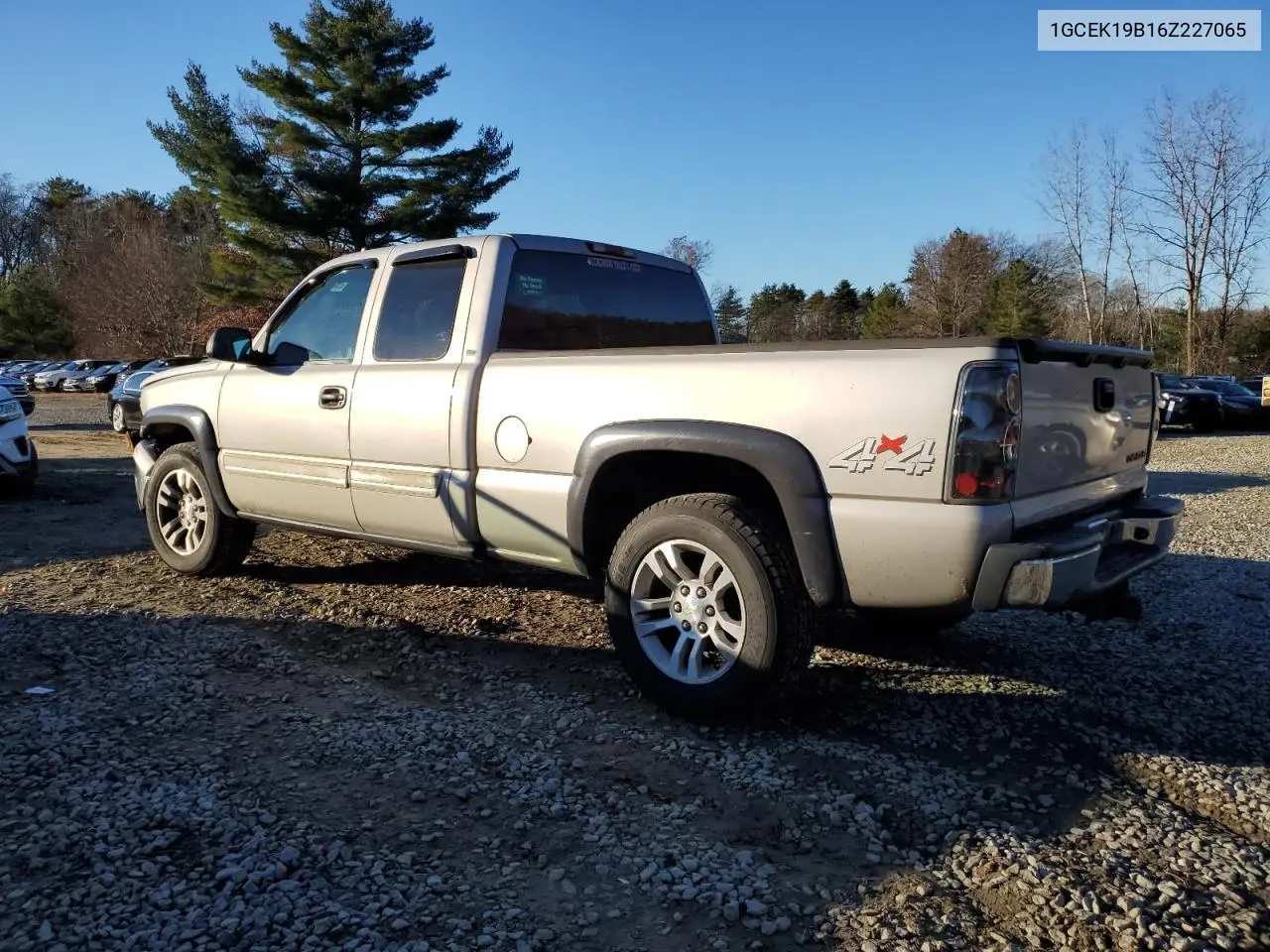 1GCEK19B16Z227065 2006 Chevrolet Silverado K1500