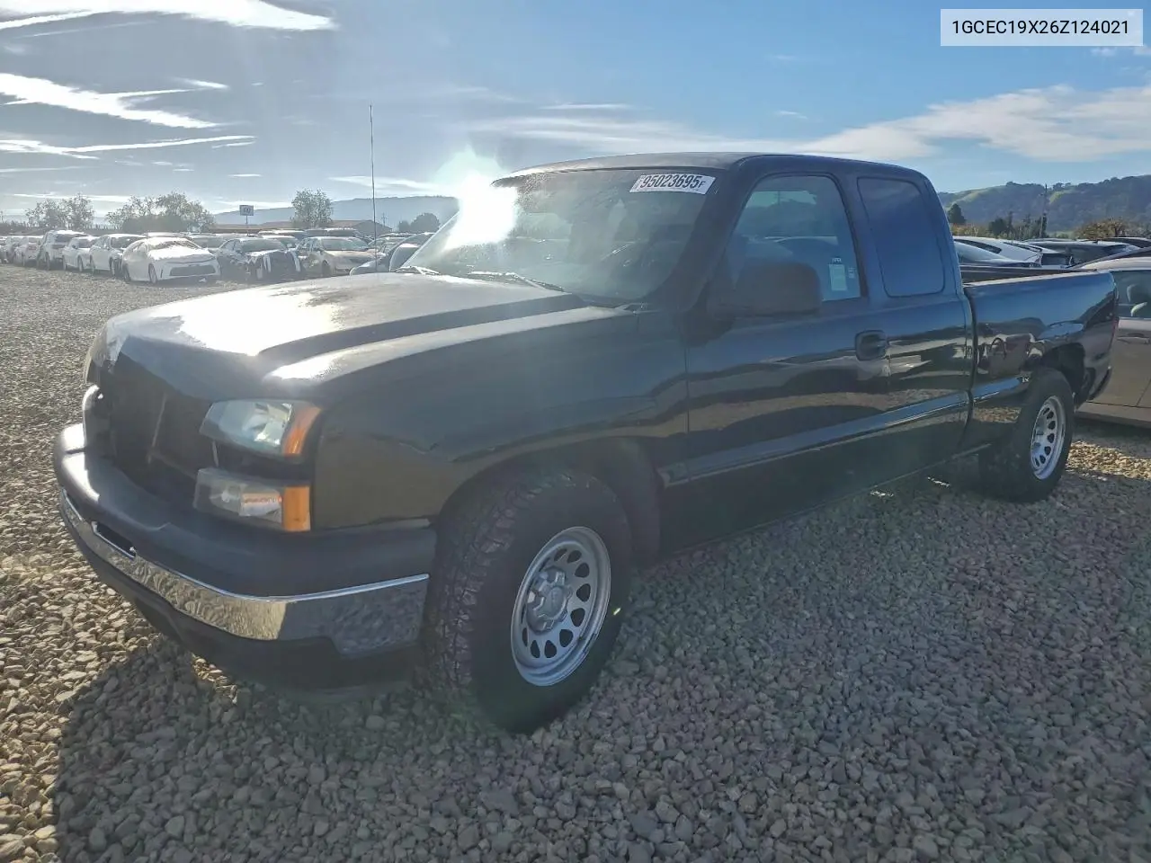 1GCEC19X26Z124021 2006 Chevrolet Silverado C1500