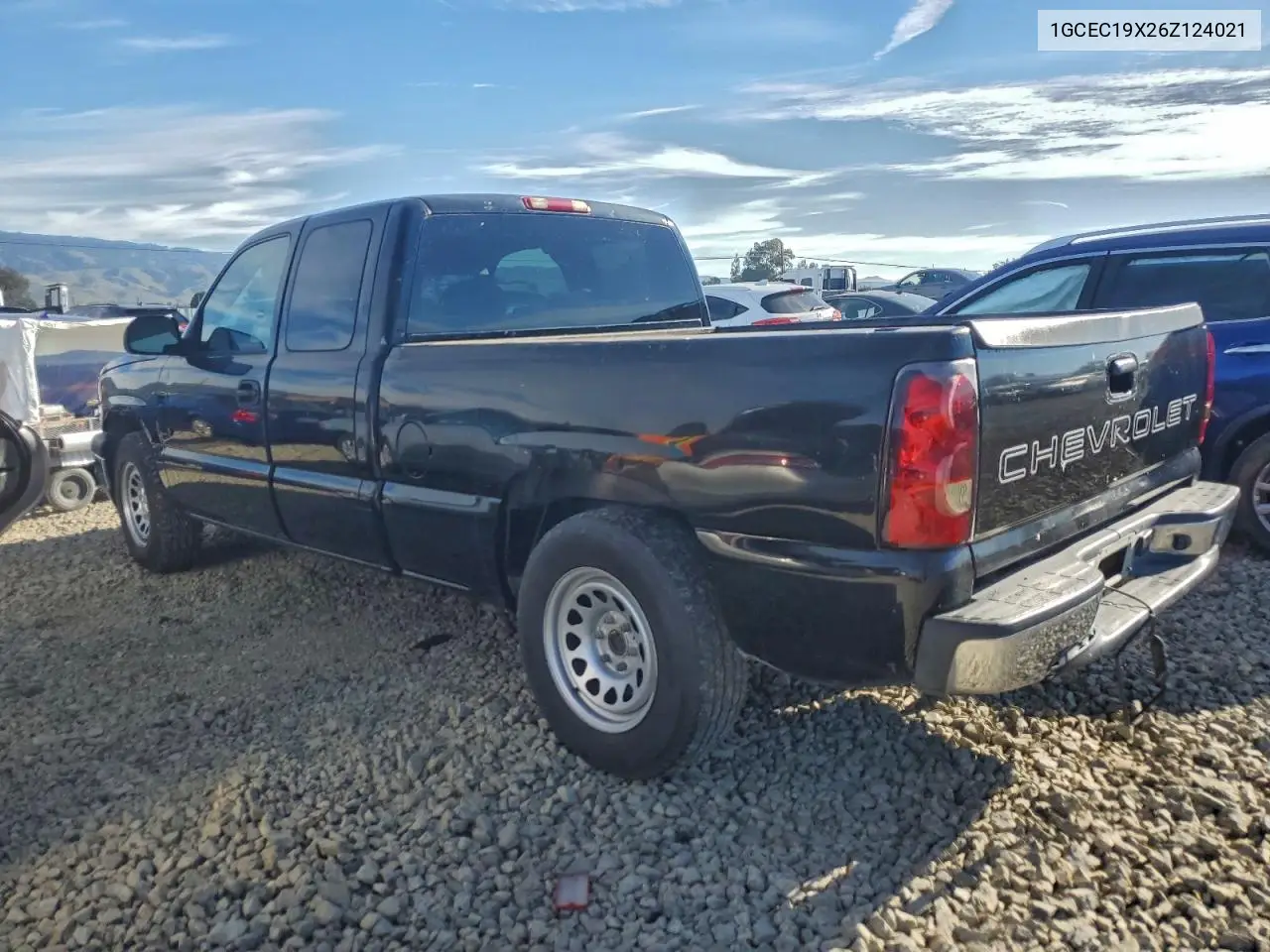 1GCEC19X26Z124021 2006 Chevrolet Silverado C1500