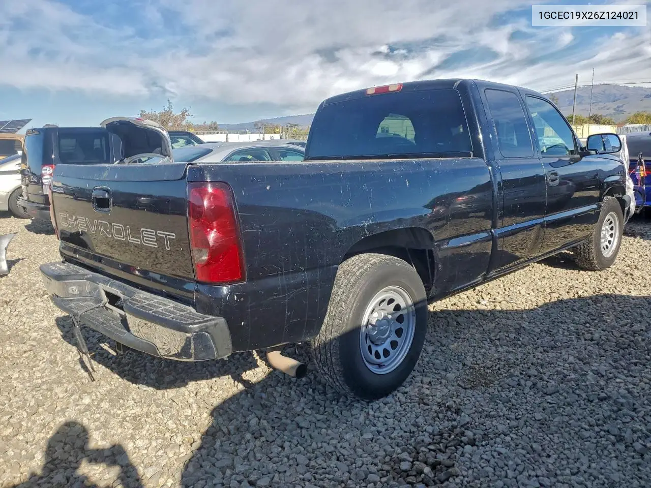 1GCEC19X26Z124021 2006 Chevrolet Silverado C1500