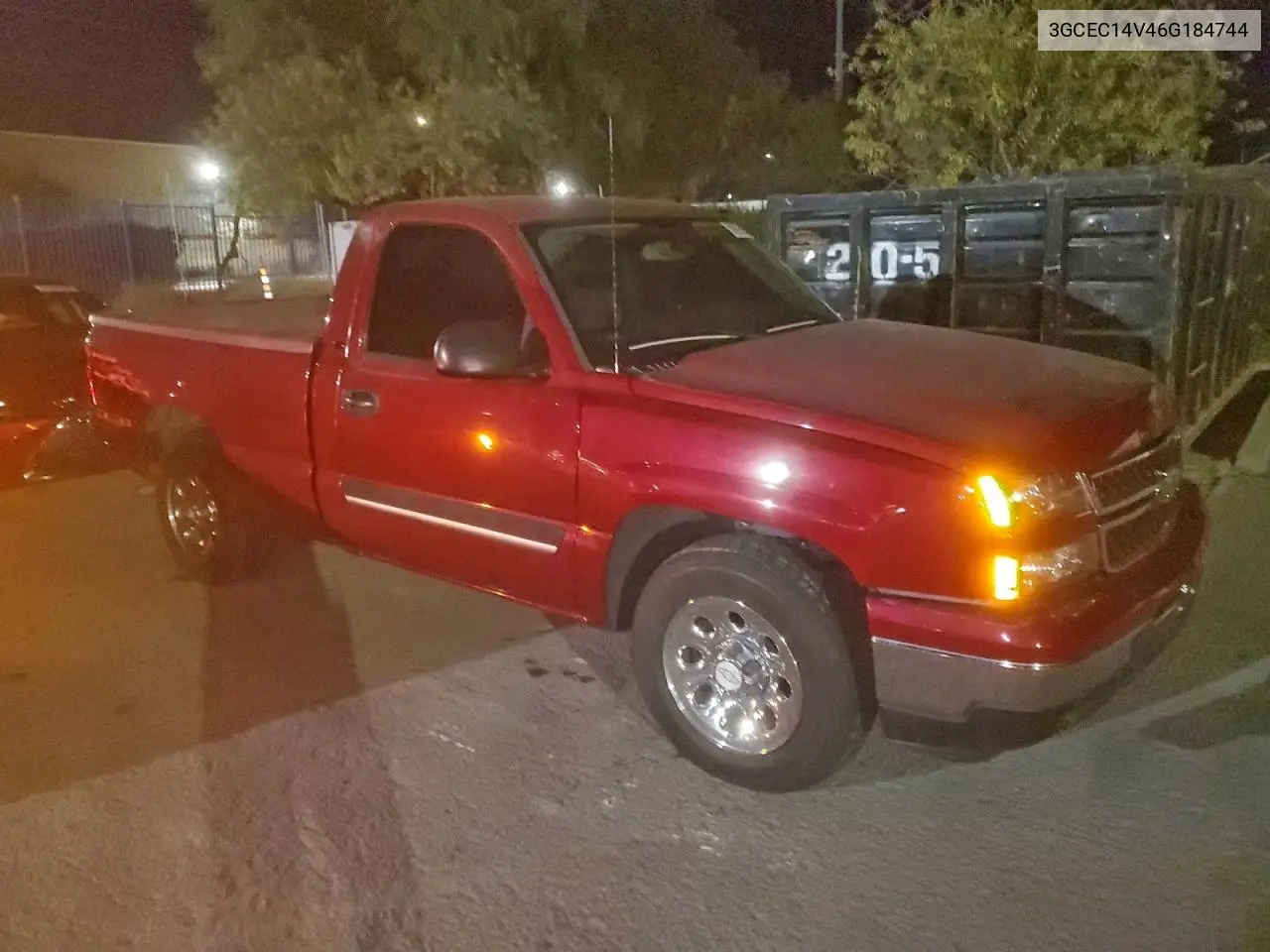 3GCEC14V46G184744 2006 Chevrolet Silverado C1500