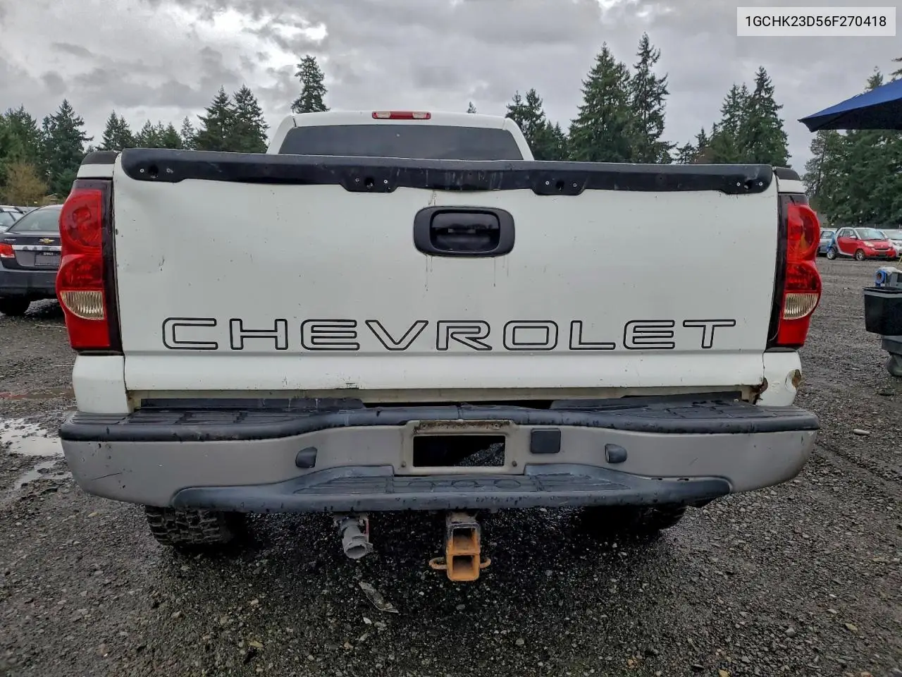 1GCHK23D56F270418 2006 Chevrolet Silverado K2500 Heavy Duty